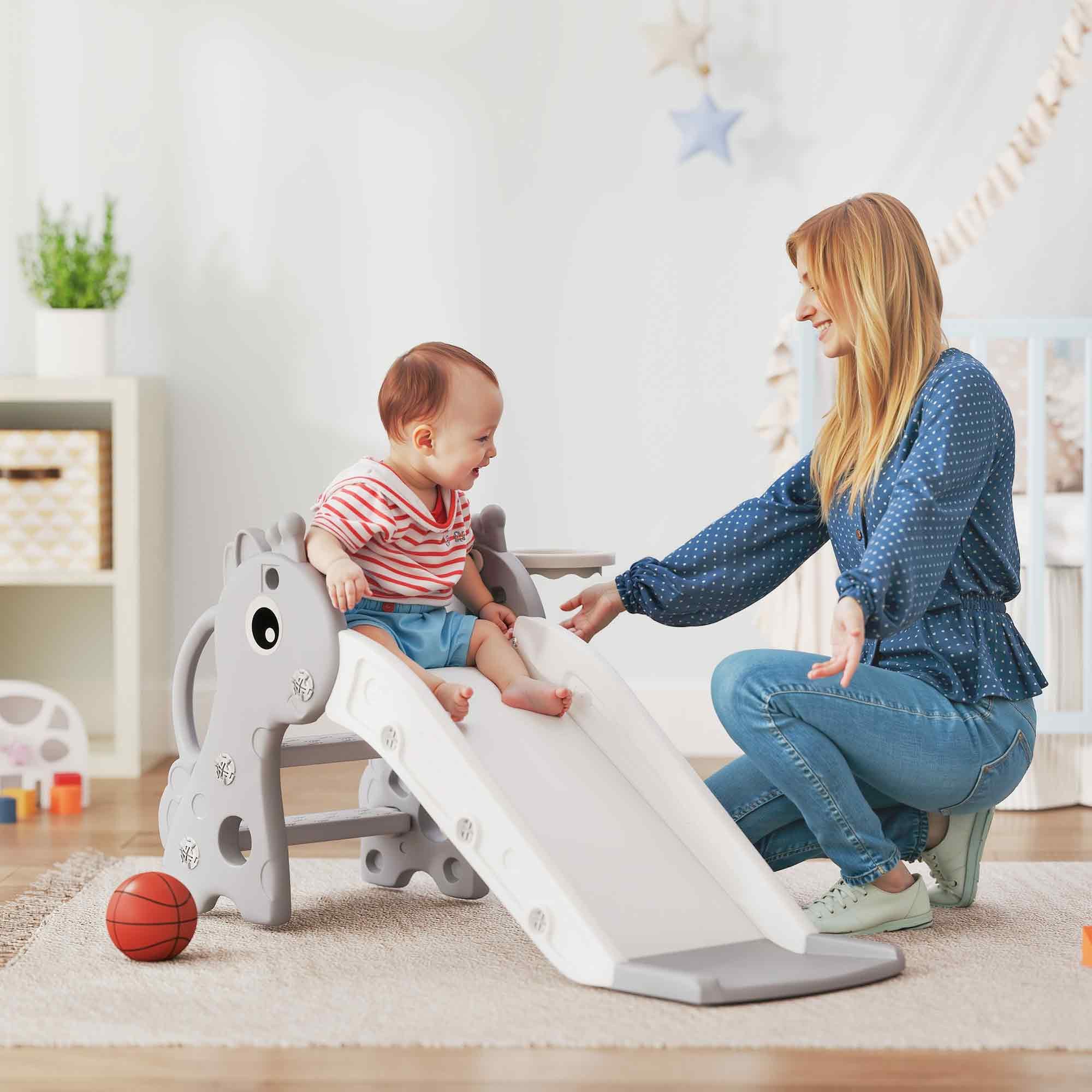 AIYAPLAY Rutscher Kinderrutsche, 3 in 1, günstig online kaufen