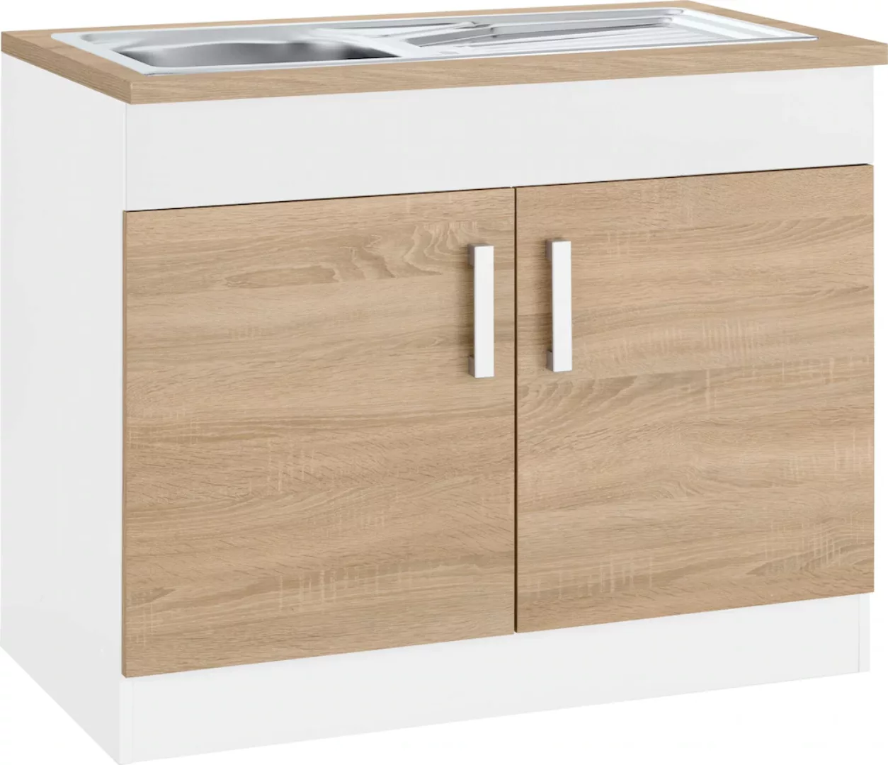 KOCHSTATION Spülenschrank "KS-Gera", Breite 100 cm günstig online kaufen