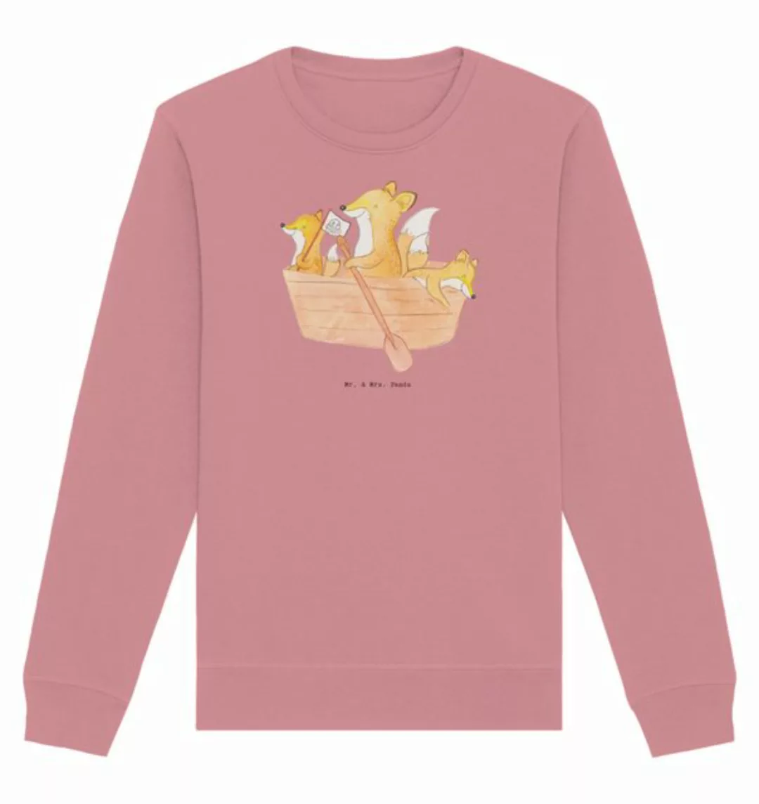 Mr. & Mrs. Panda Longpullover Größe S Fuchs Kanufahren - Canyon Pink - Gesc günstig online kaufen