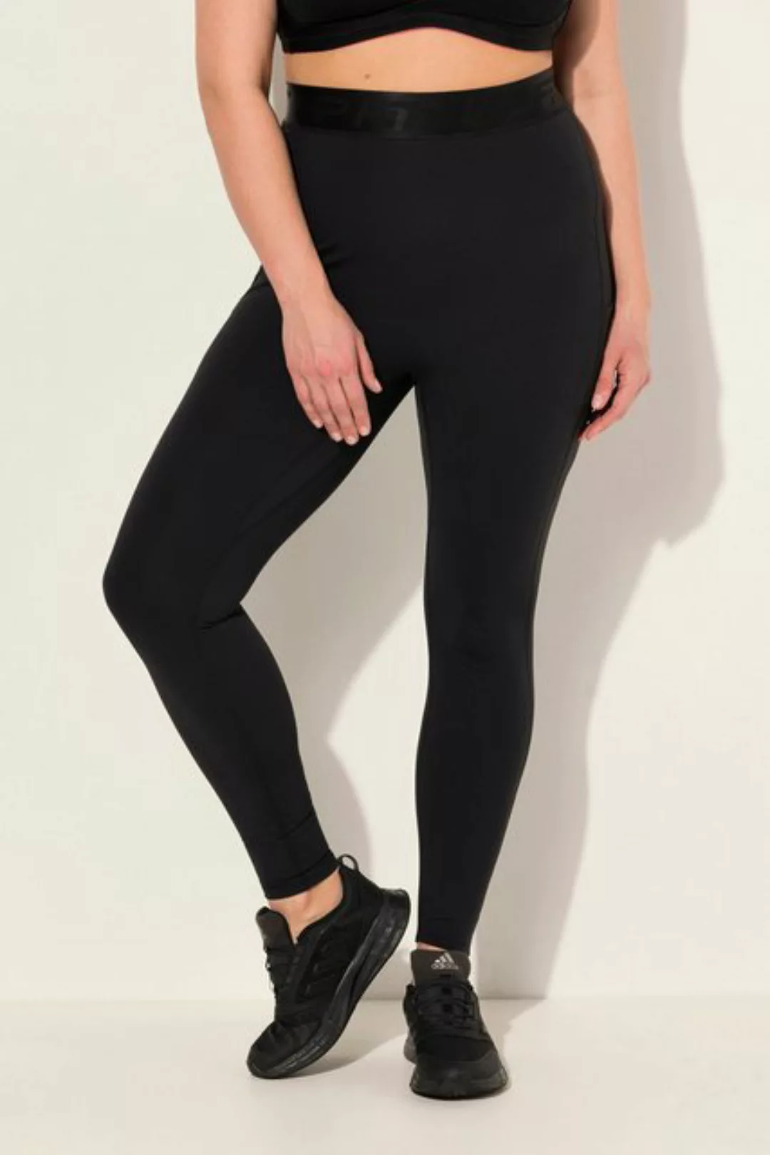 Ulla Popken Lederimitathose LightFit-Sportleggings Taschen recycelt günstig online kaufen