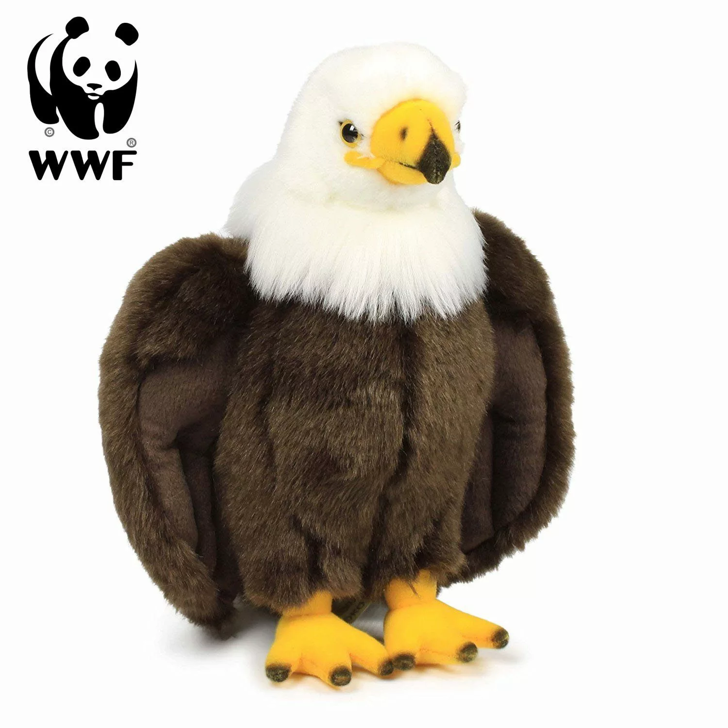 WWF Kuscheltier Plüschtier Weißkopfseeadler (23cm), stehend günstig online kaufen