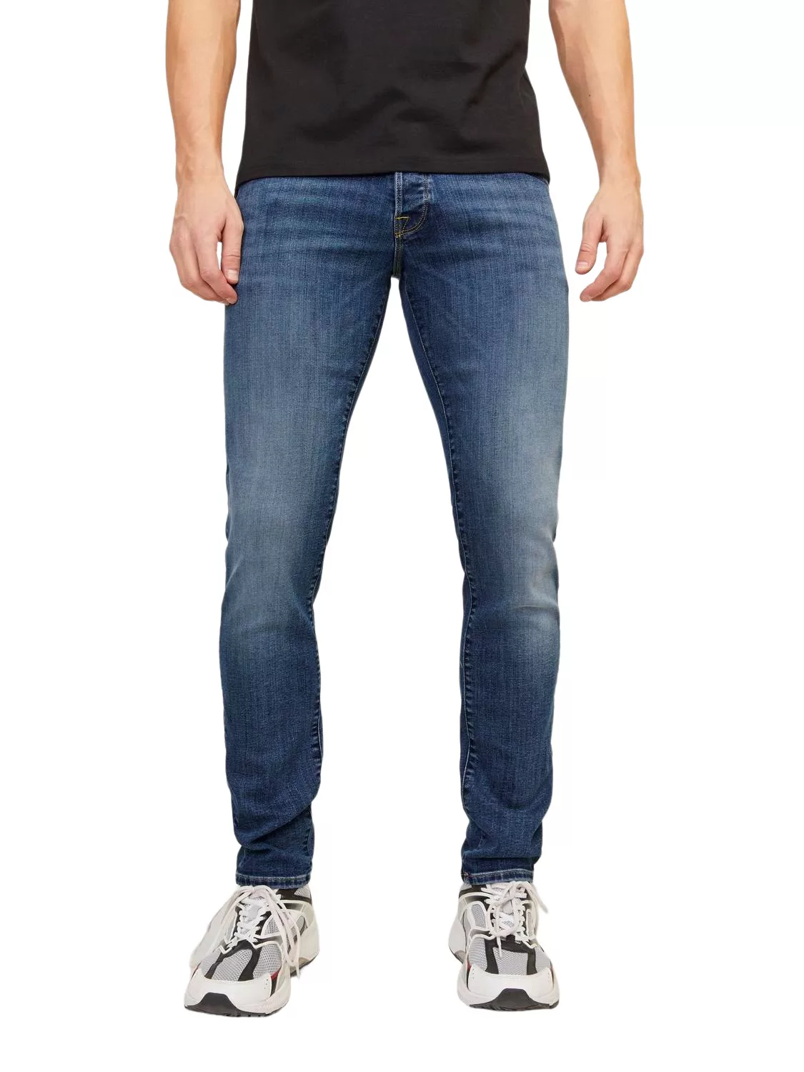 Jack & Jones Herren Jeans JJIGLENN JJFOX 50SPS CB 036 - Slim Fit - Blau - B günstig online kaufen