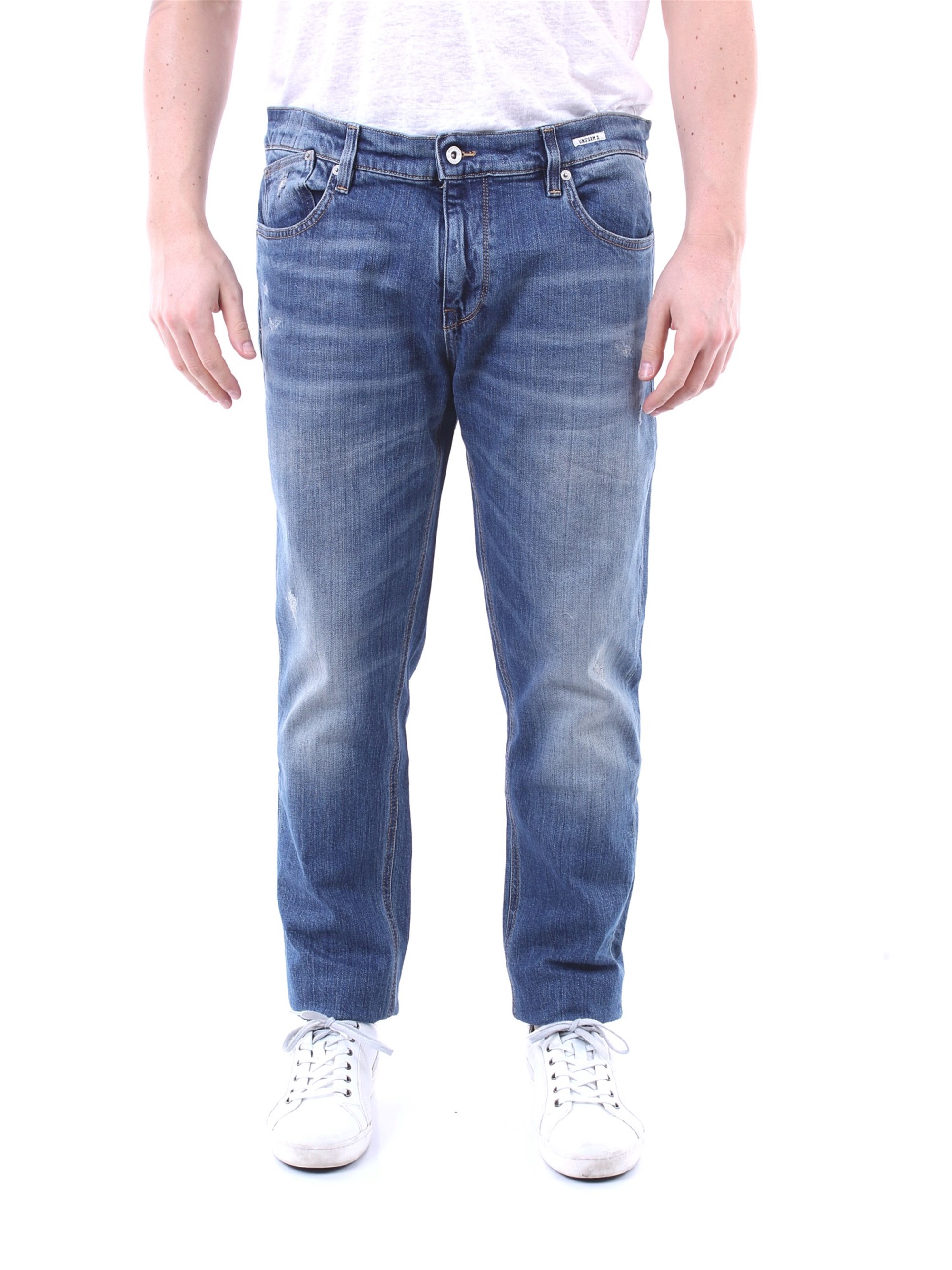 UNIFORM dünn Herren Blue Jeans günstig online kaufen