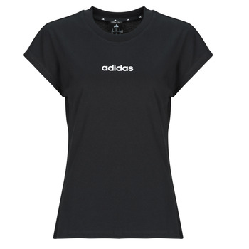 adidas  T-Shirt Essentials Linear Cotton T-Shirt günstig online kaufen