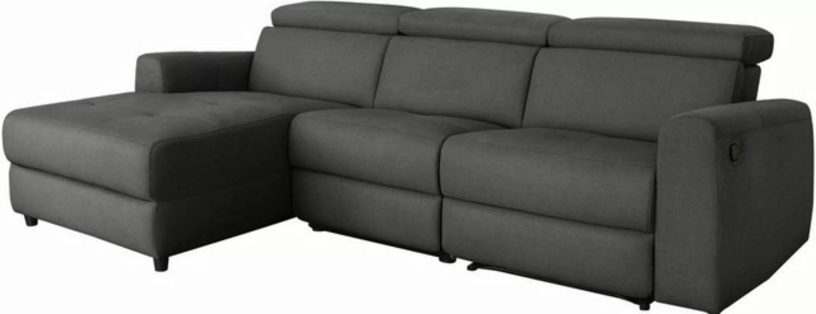 Home affaire Ecksofa "Sentrano, L-Form,", 275 cm, man. o. elektr. Relaxfunk günstig online kaufen