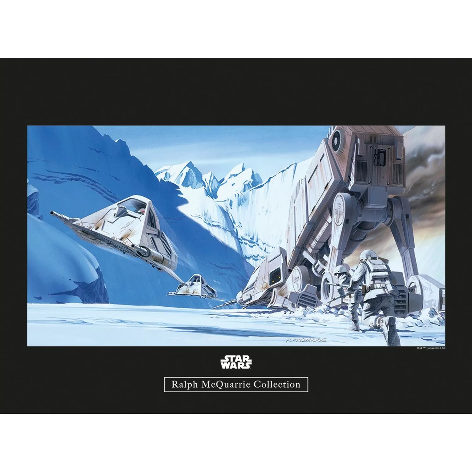 Komar Wandbild Star Wars Snowspeed 40 x 30 cm günstig online kaufen