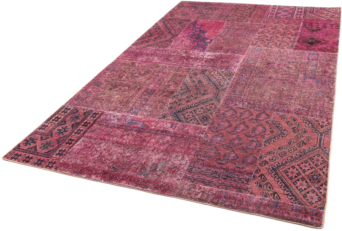 morgenland Teppich »Patchwork - 239 x 152 cm - mehrfarbig«, rechteckig, Woh günstig online kaufen