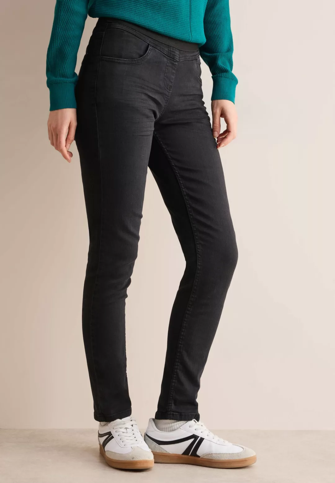 Cecil Gerade Jeans, High Waist günstig online kaufen