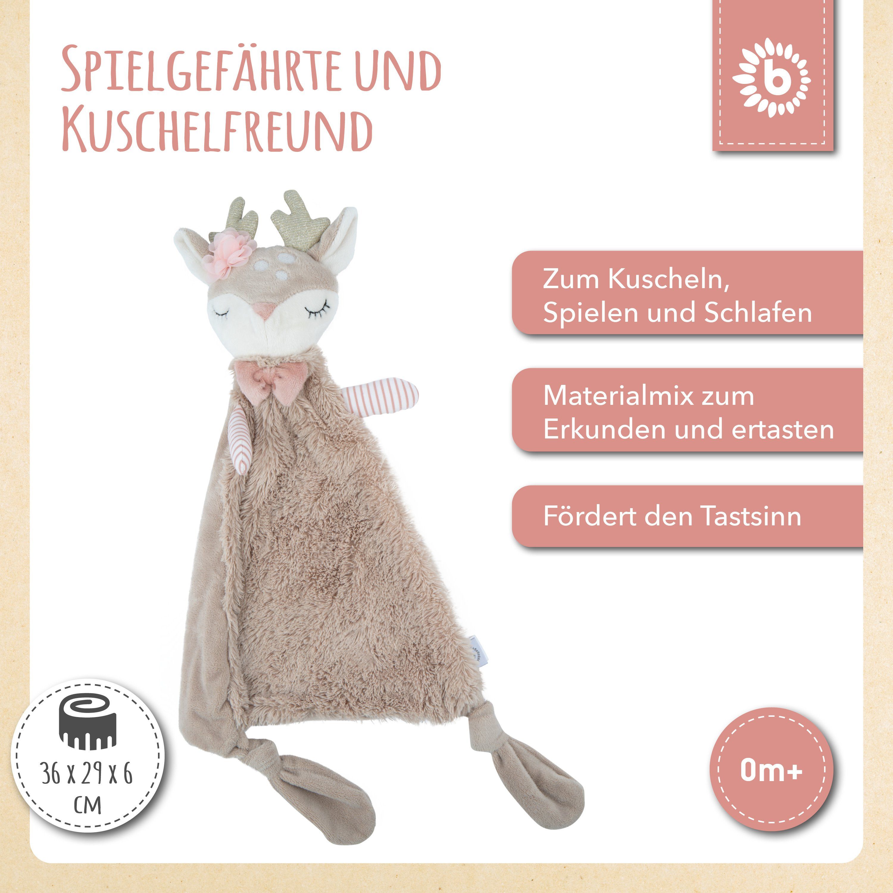 BIECO Plüschfigur Bieco Schmusetuch Reh ab günstig online kaufen