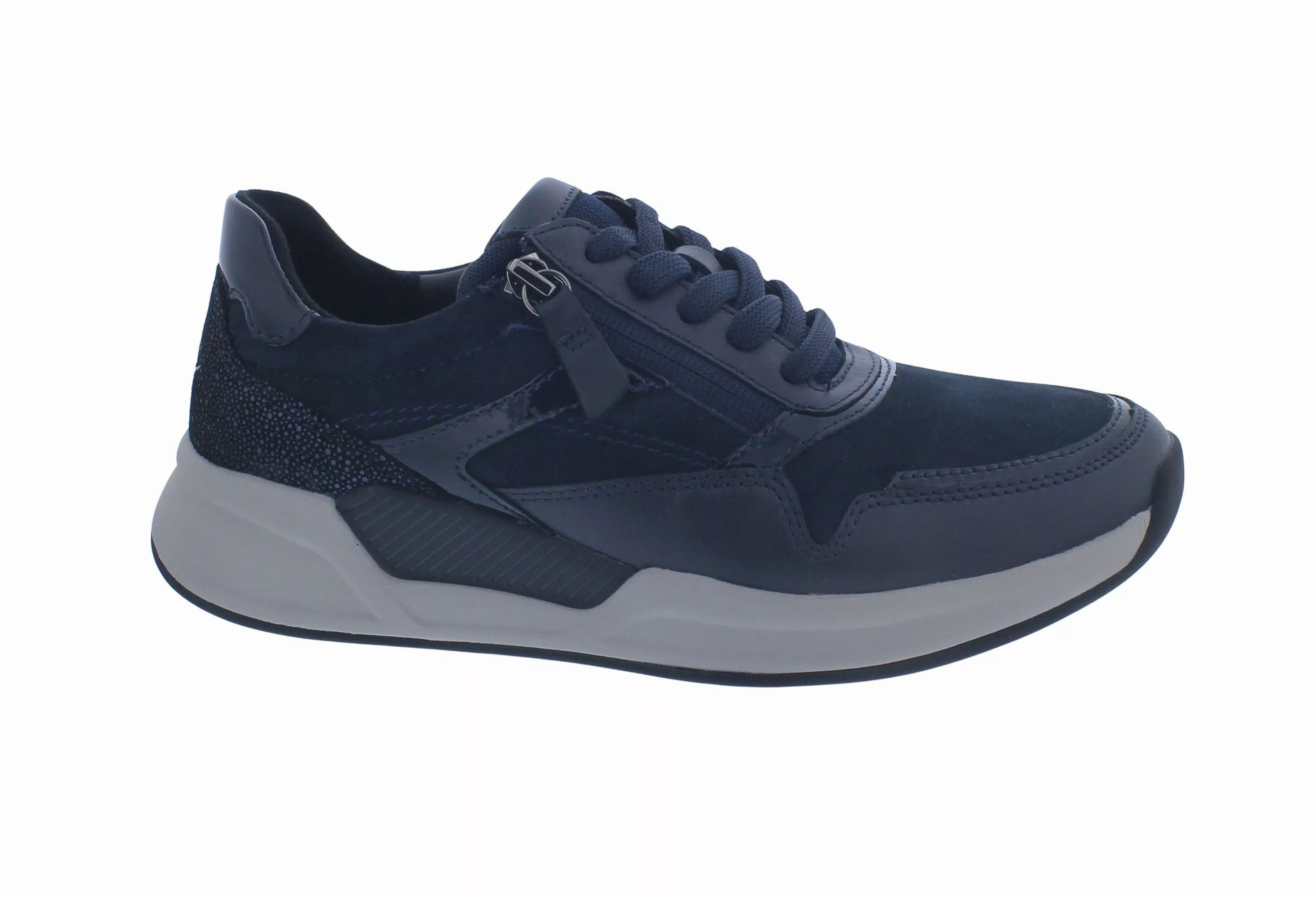 Gabor Rollingsoft Rollingsoft Sneaker, Samt/ Foulard/ günstig online kaufen