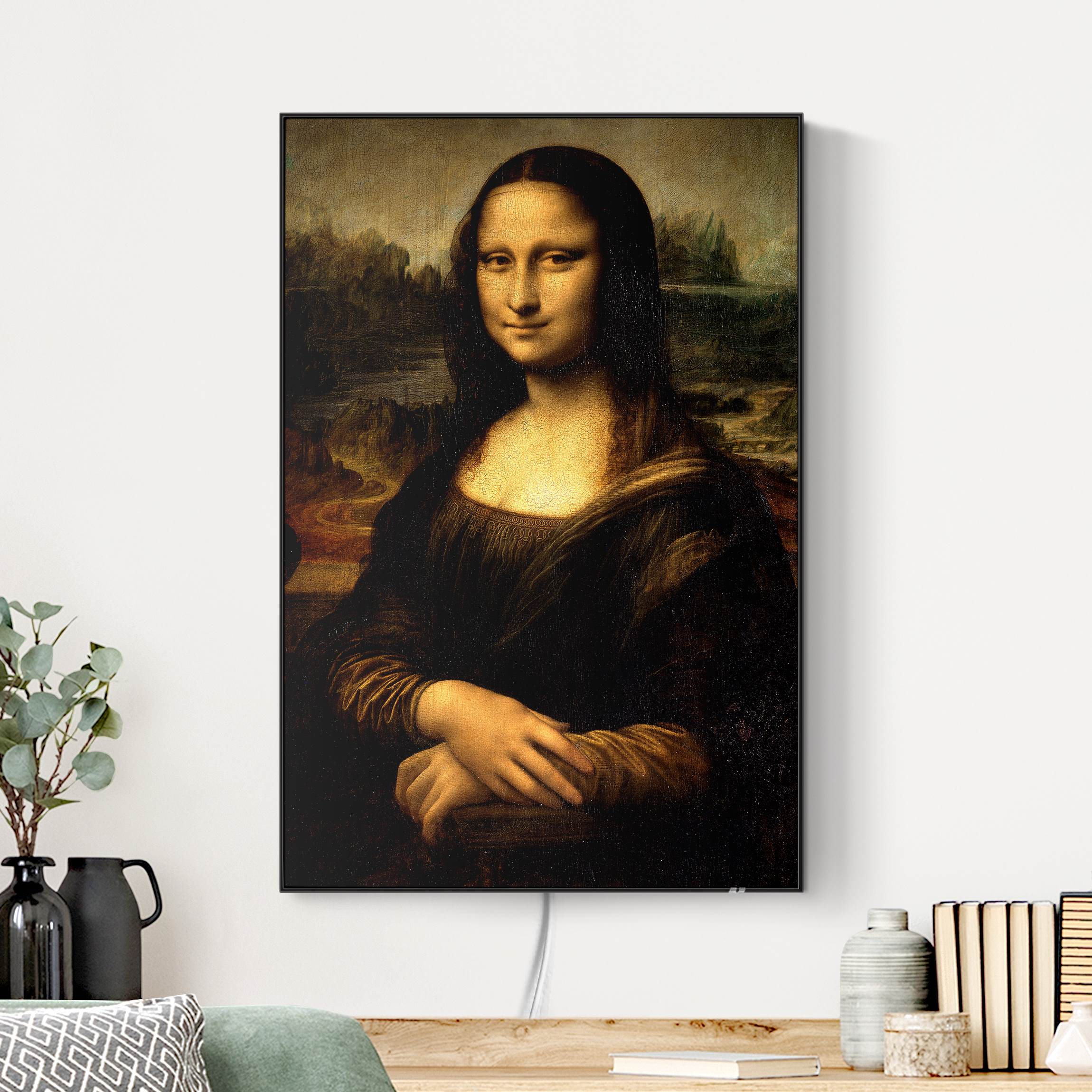 LED-Wechselbild Leonardo da Vinci - Mona Lisa günstig online kaufen