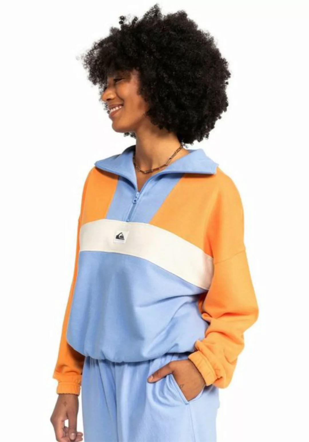 Quiksilver Sweatshirt UNI HZ CROP BLOCK günstig online kaufen