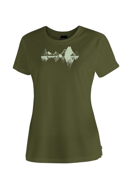 Maier Sports Kurzarmshirt Tilia Pique W Da-Shirt 1/2 Arm MILITARY GREEN günstig online kaufen