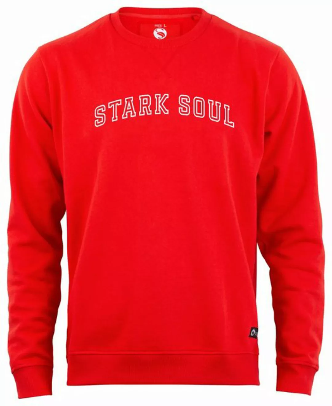 Stark Soul® Sweatshirt Stark Soul Sweatshirt "College" Rundhals-Sweater Uni günstig online kaufen