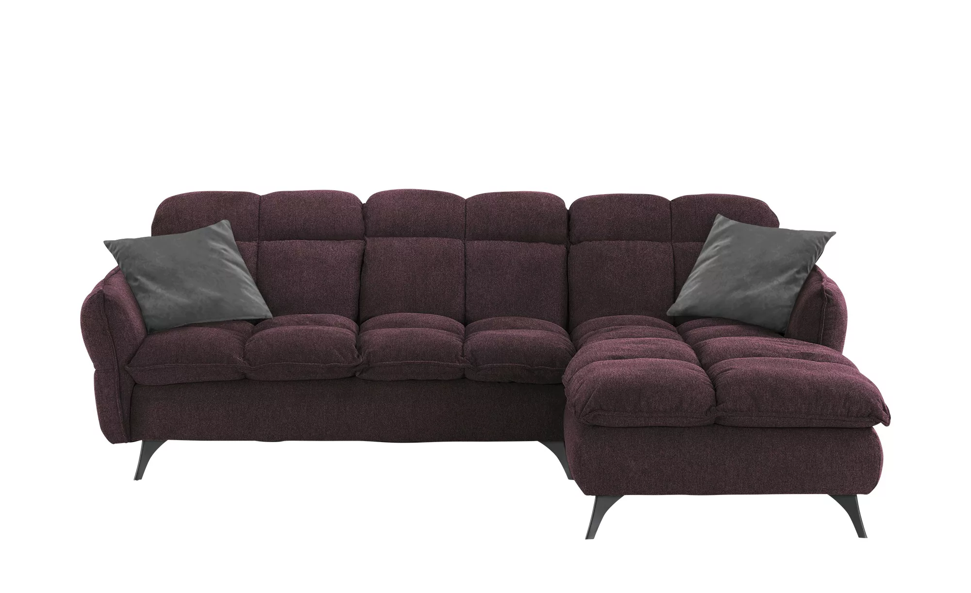 bobb Ecksofa  Key West ¦ lila/violett ¦ Maße (cm): B: 288 H: 106 T: 213.0 P günstig online kaufen