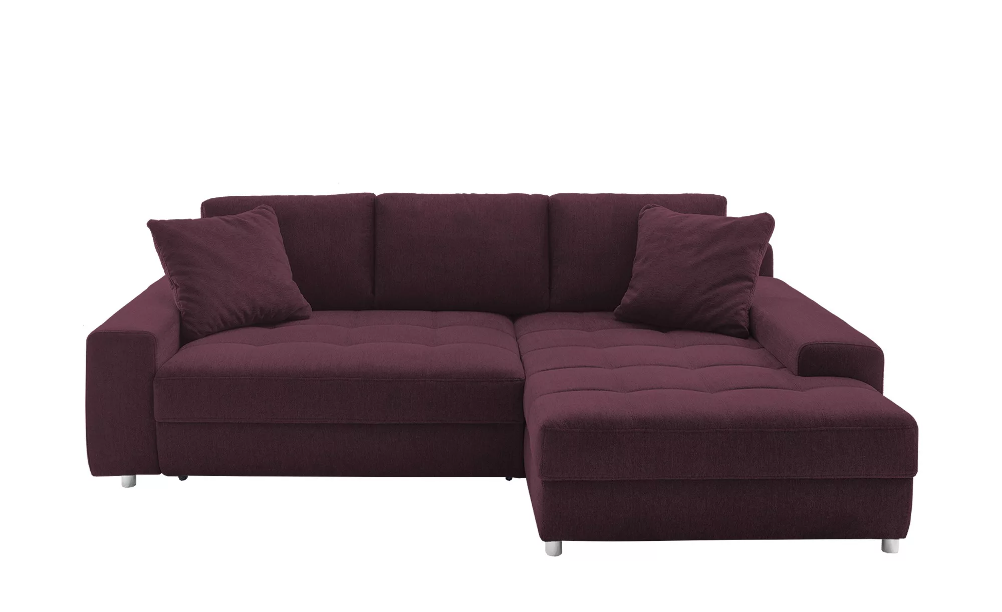 bobb Ecksofa  Arissa de Luxe - rot - 84 cm - Polstermöbel > Sofas > Ecksofa günstig online kaufen