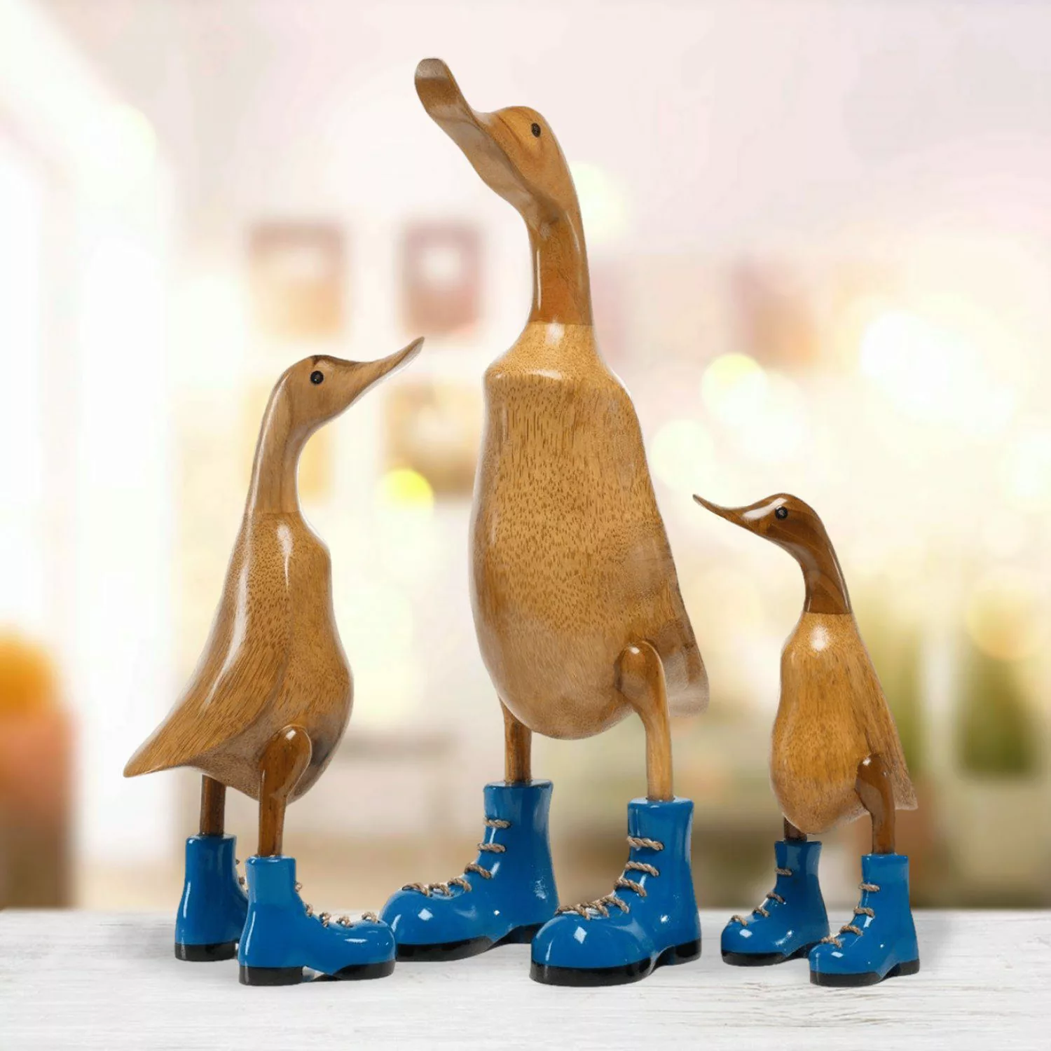 DomDeco Dekofigur Handgefertigte Deko-Figur aus Holz günstig online kaufen