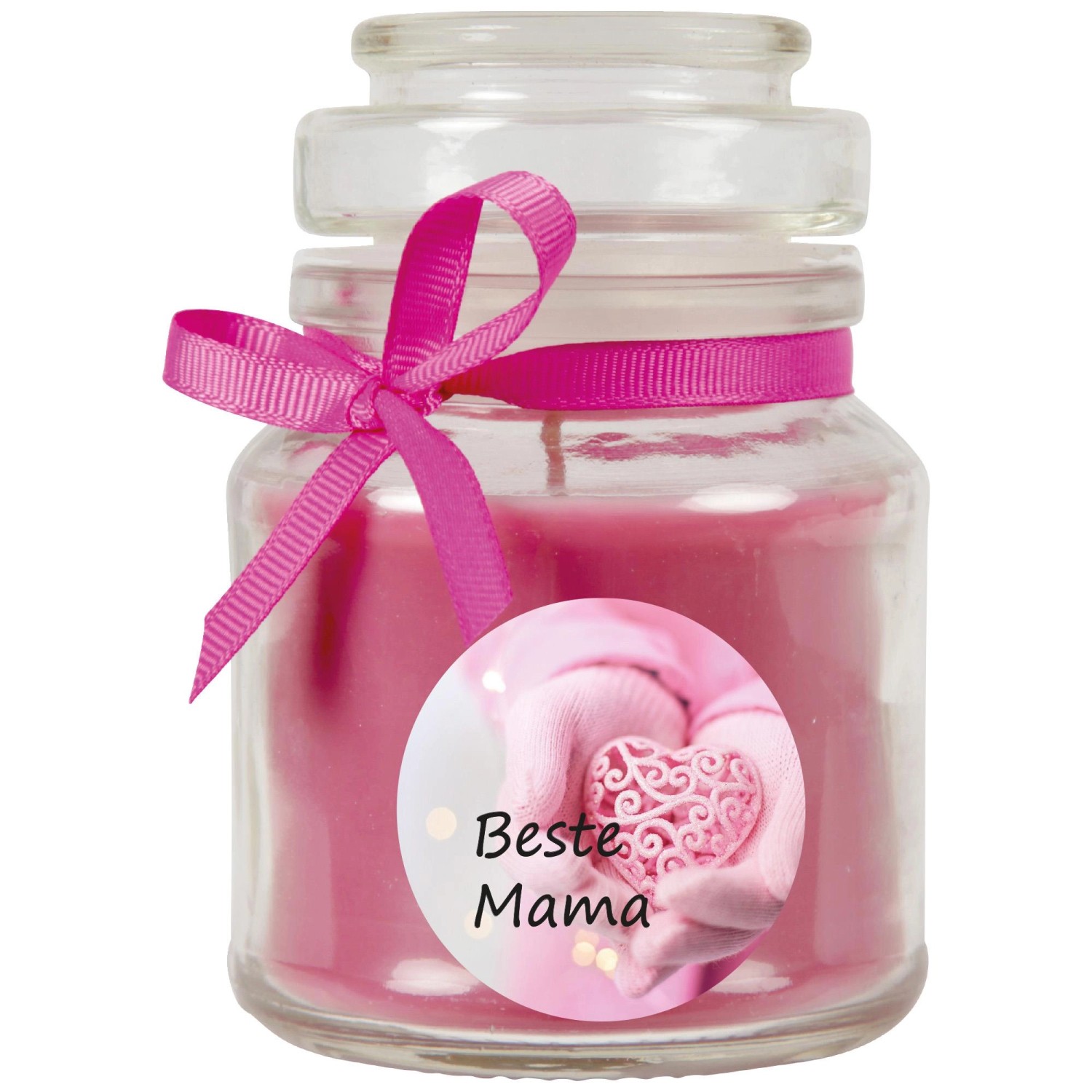 HS Candle Duftkerze & Bonbon Glas Muttertag Lavendel Lila günstig online kaufen