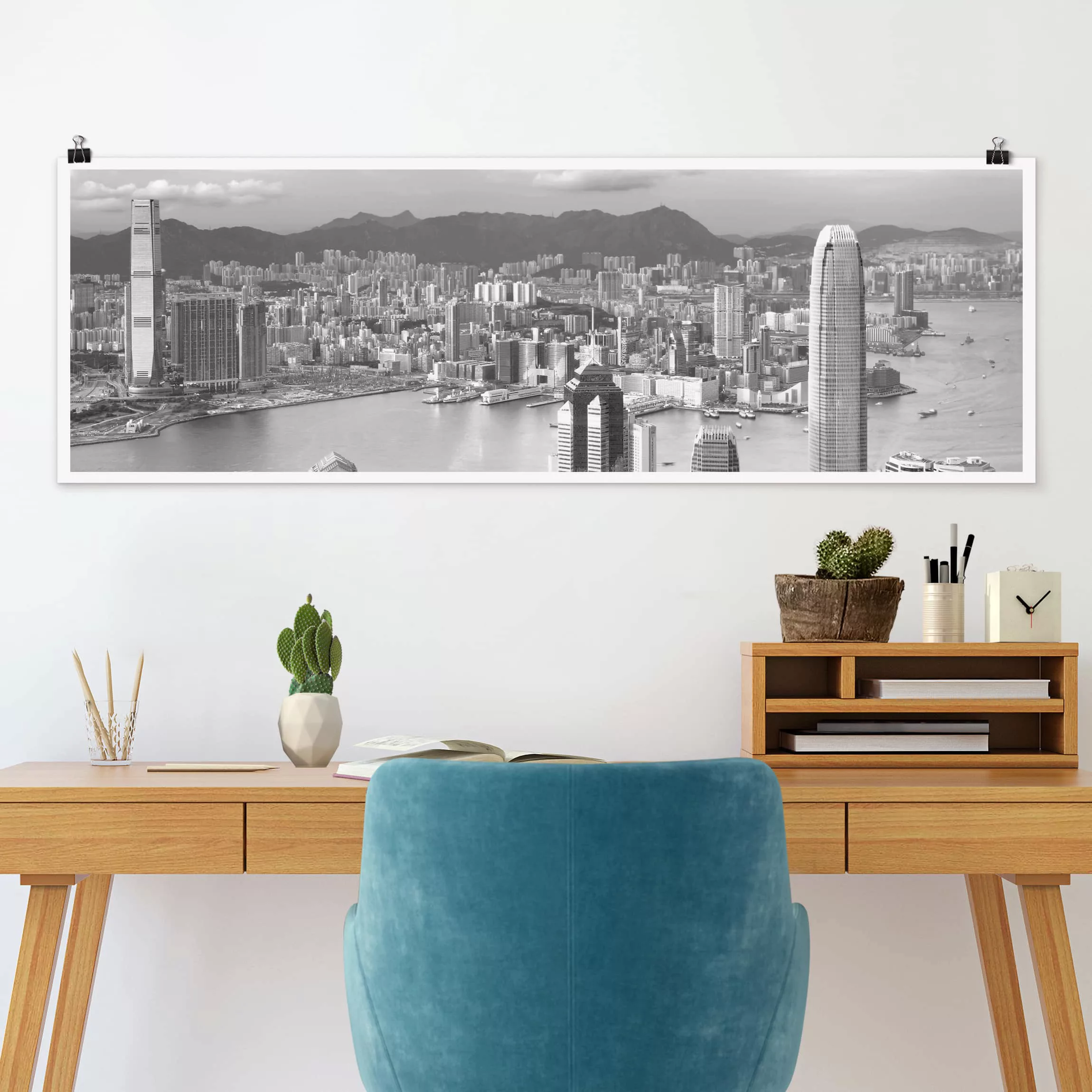 Panorama Poster Architektur & Skyline Skyline Nostalgia günstig online kaufen