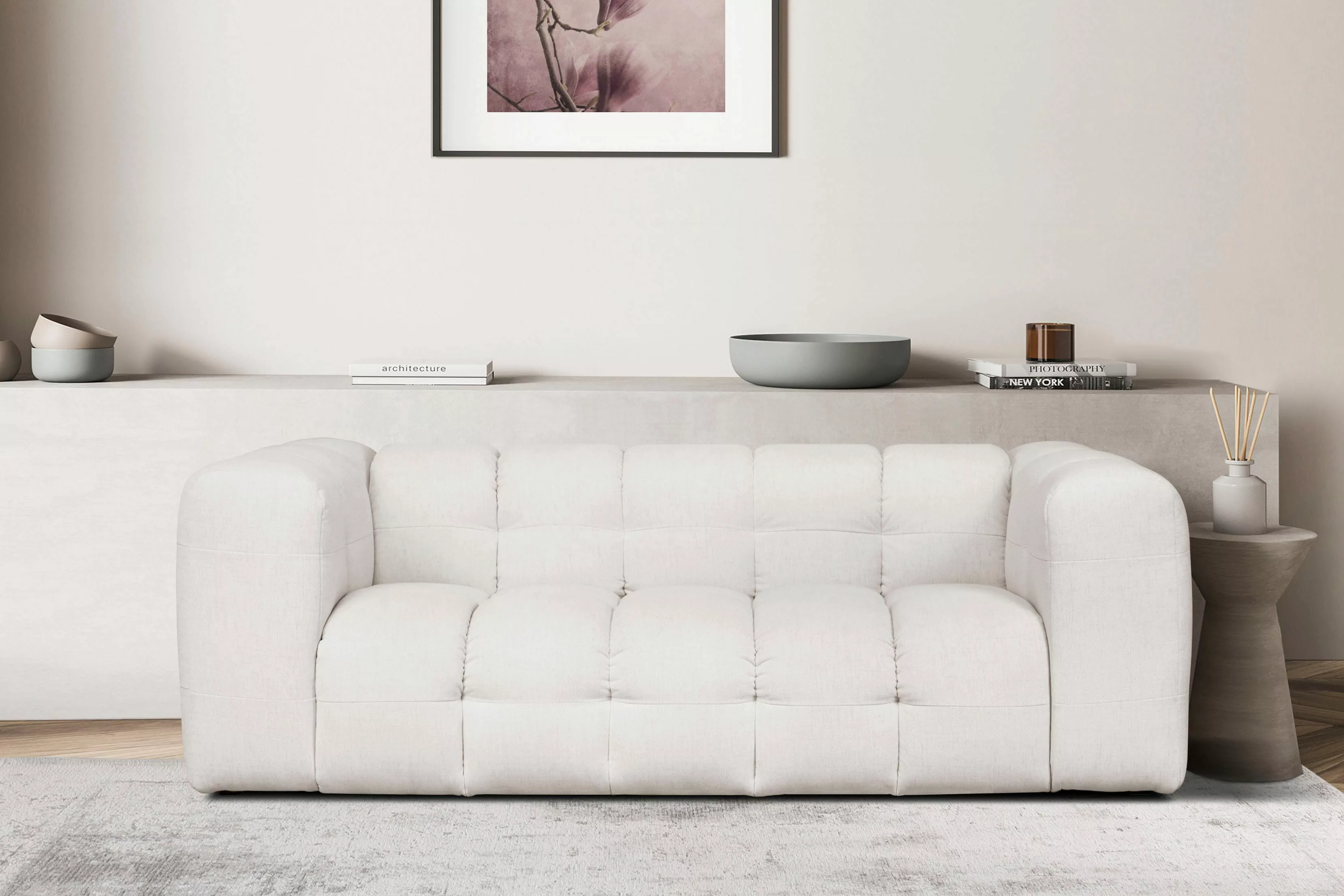 LeGer Home by Lena Gercke 3-Sitzer "TALISHA", moderne Steppung, hoher Sitzk günstig online kaufen