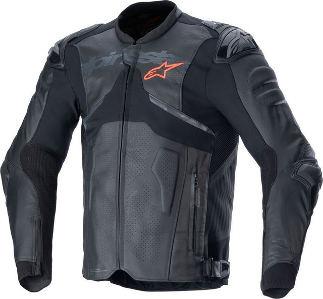 Alpinestars Motorradjacke Atem V5 perforierte Motorrad Lederjacke günstig online kaufen