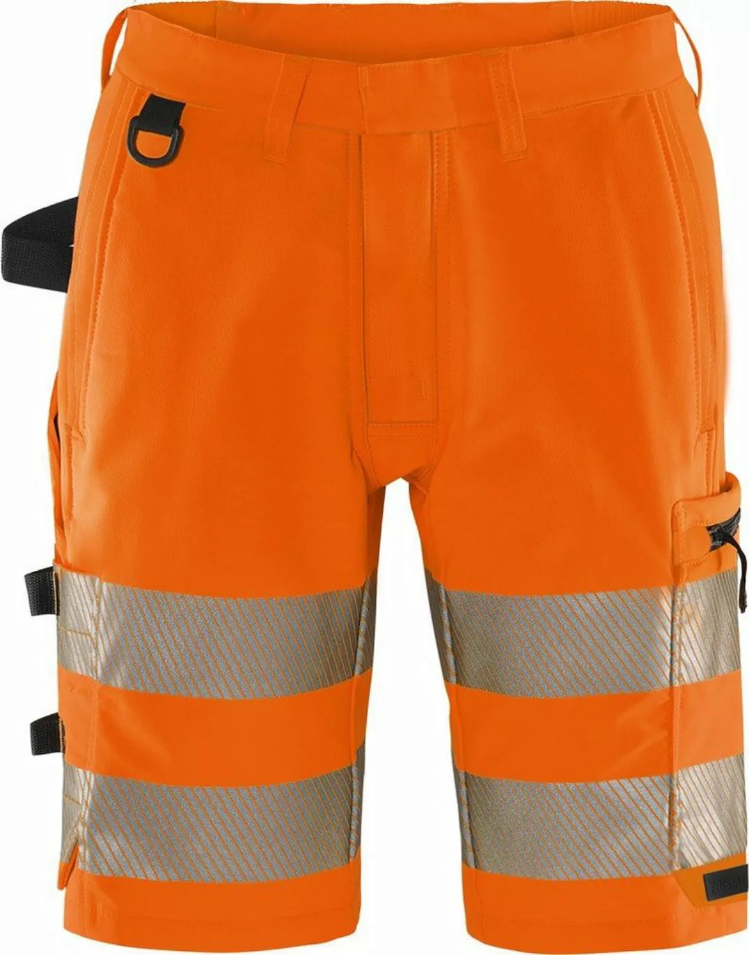 Fristads Warnschutz-Shirt High Vis Green Stretch-Shorts Kl. 2 2648 GSTP günstig online kaufen