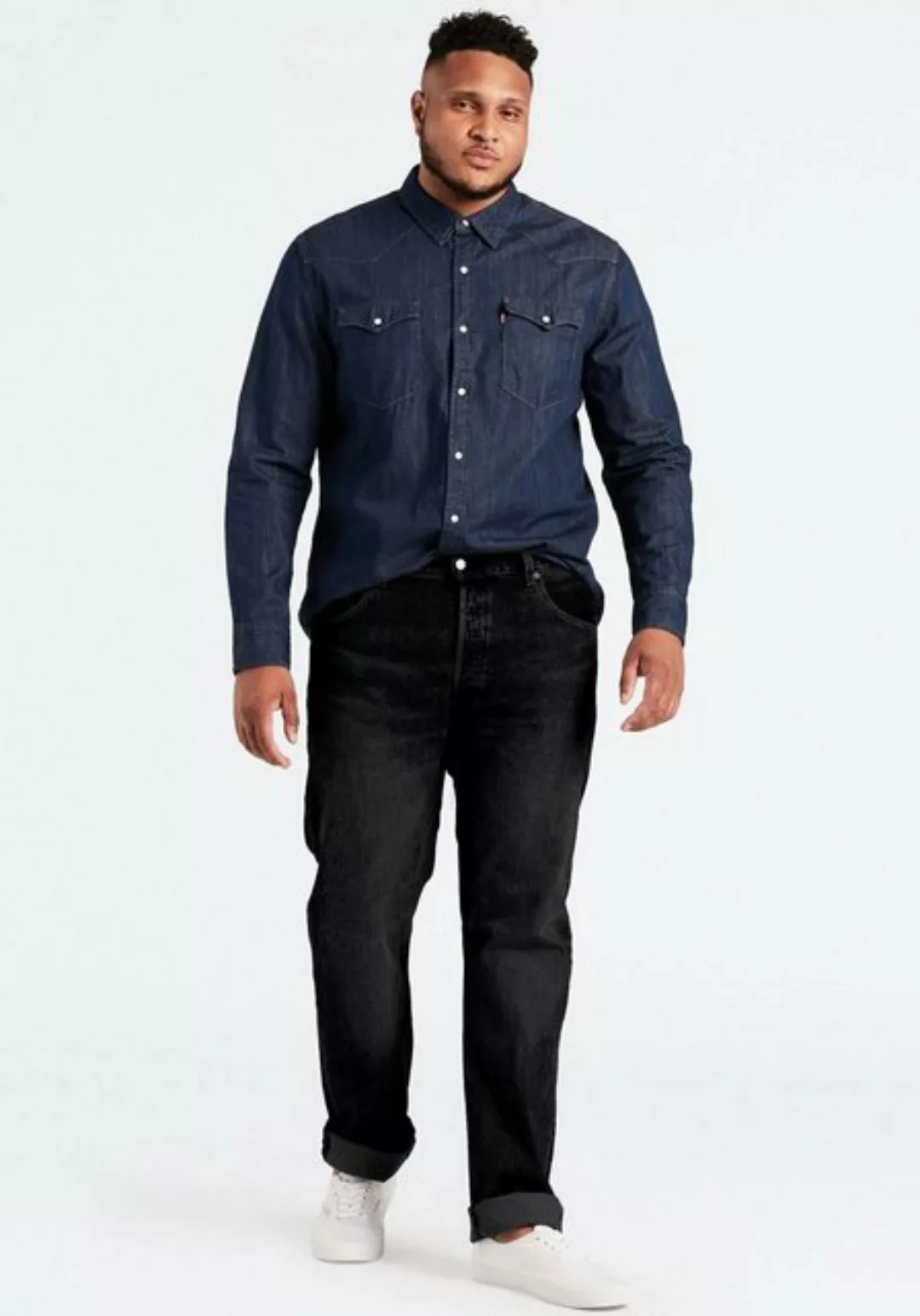 Levi's® Plus Tapered-fit-Jeans 502 TAPER B&T mit Stretch günstig online kaufen