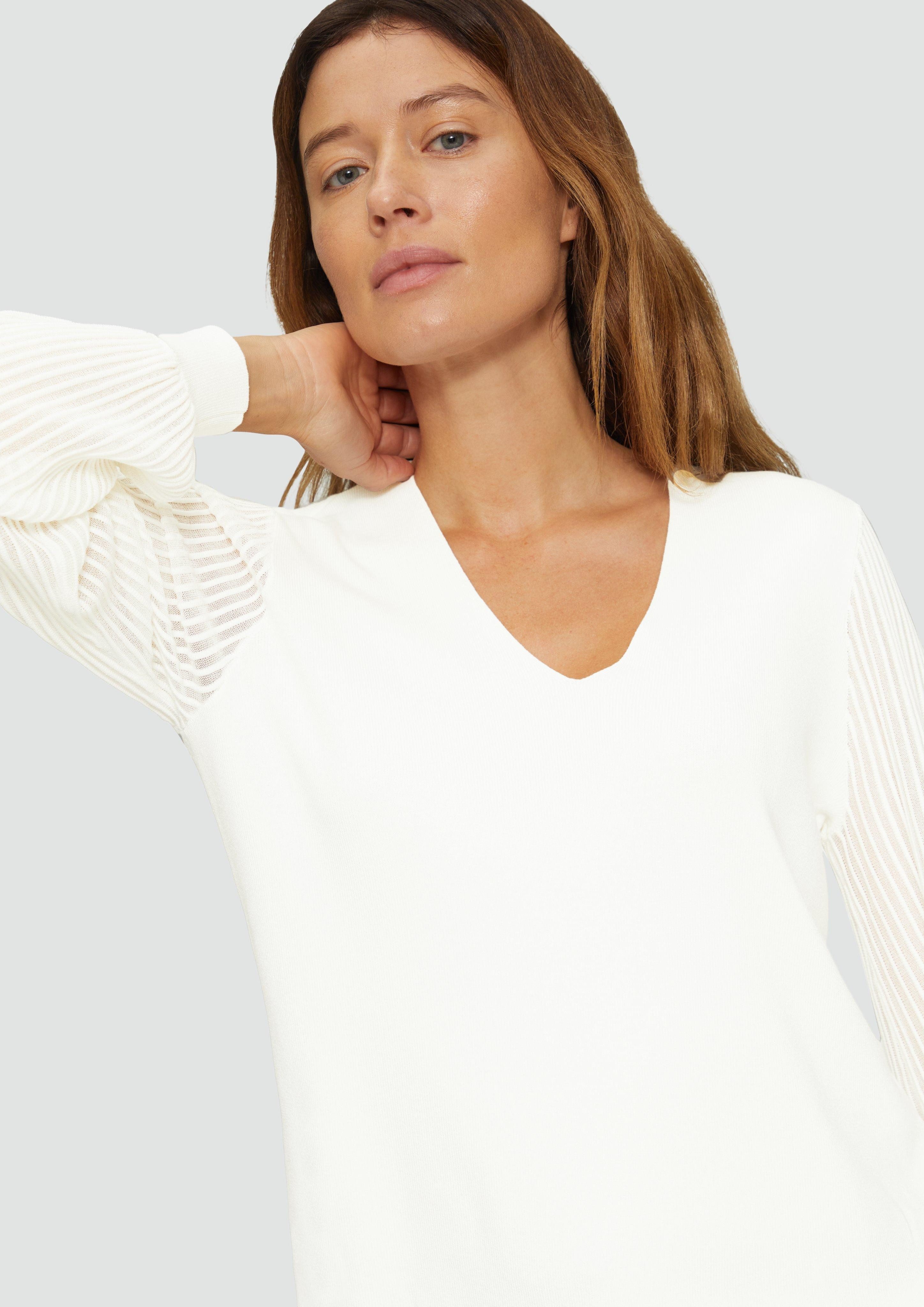 s.Oliver BLACK LABEL Strickpullover Strickpullover mit günstig online kaufen