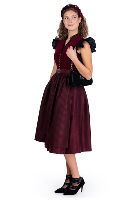 MarJo Dirndl Cord Dirndl 2tlg. - JANETTE - bordeaux günstig online kaufen