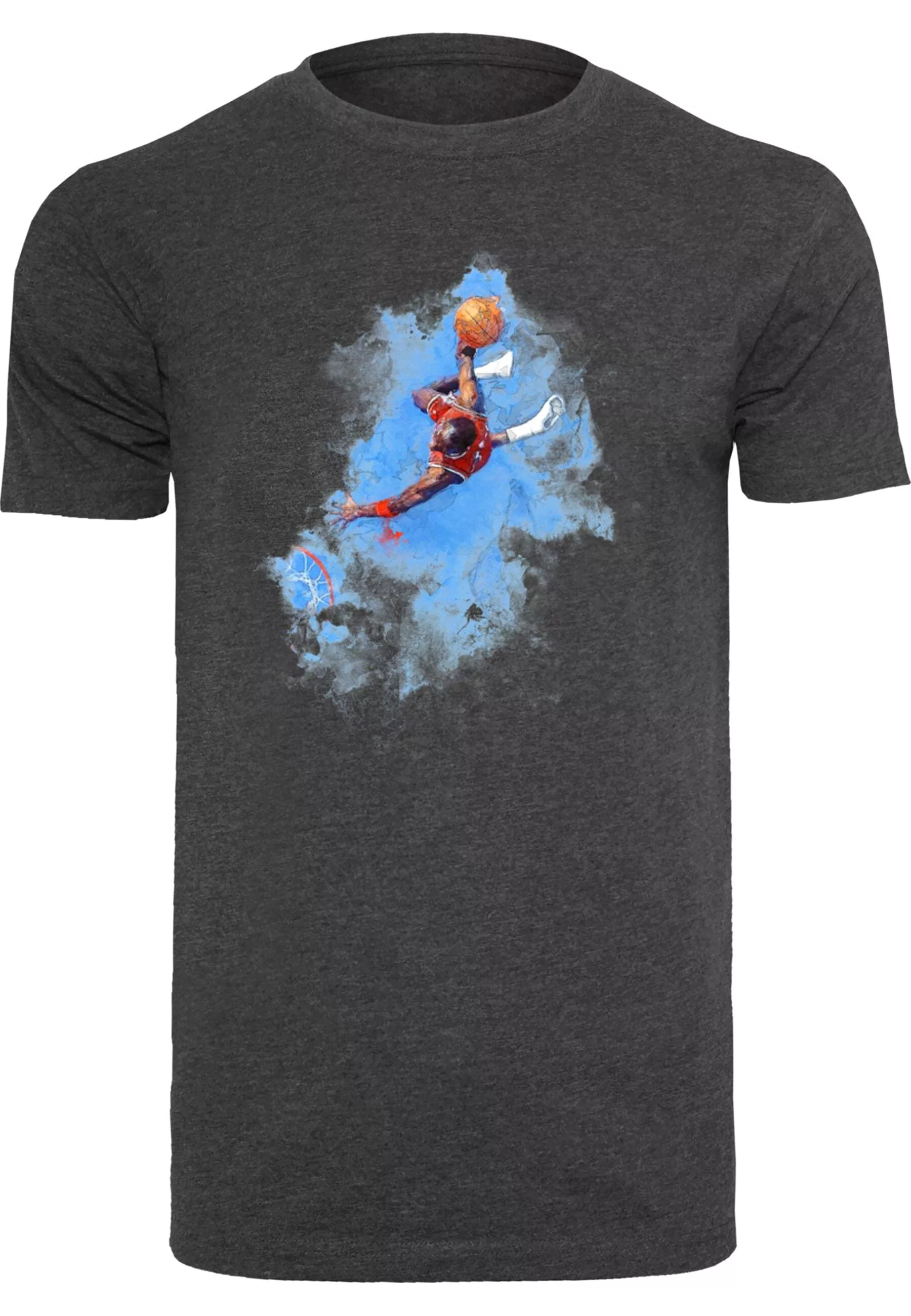 MisterTee T-Shirt "MisterTee Herren Basketball Clouds" günstig online kaufen