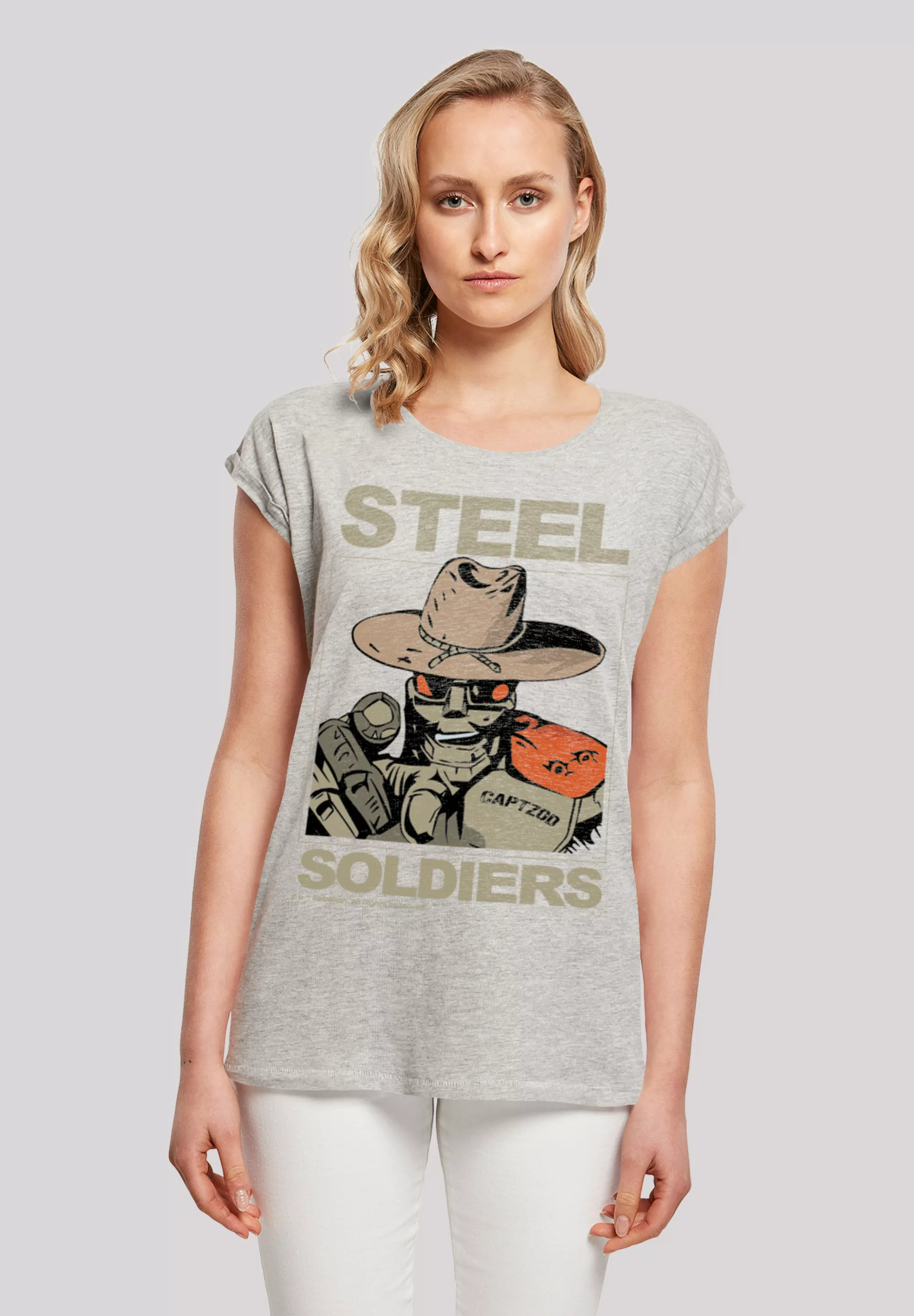 F4NT4STIC T-Shirt "Retro Gaming STEEL SOLDIERS" günstig online kaufen