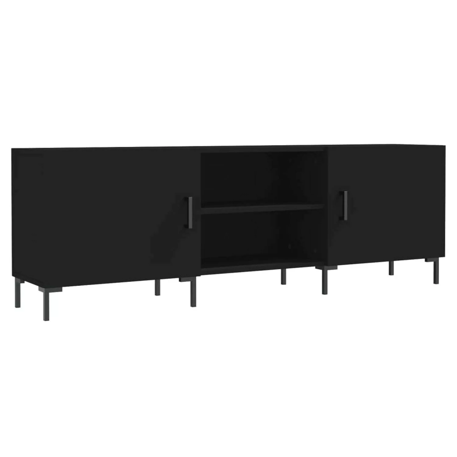 vidaXL TV-Schrank TV-Schrank Schwarz 150x30x50 cm günstig online kaufen