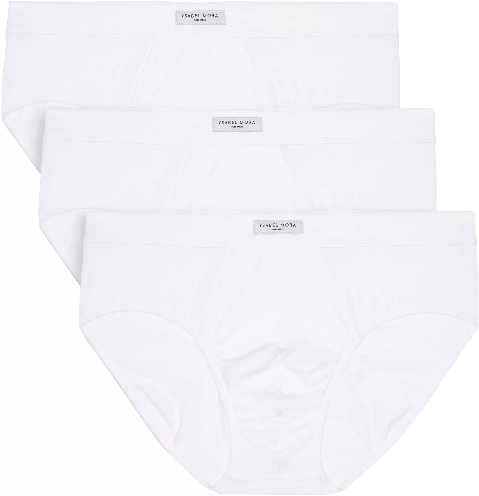 YSABEL MORA Slip "BASIC COLLECTION COTTON", (3er Pack), mit praktischem Ein günstig online kaufen