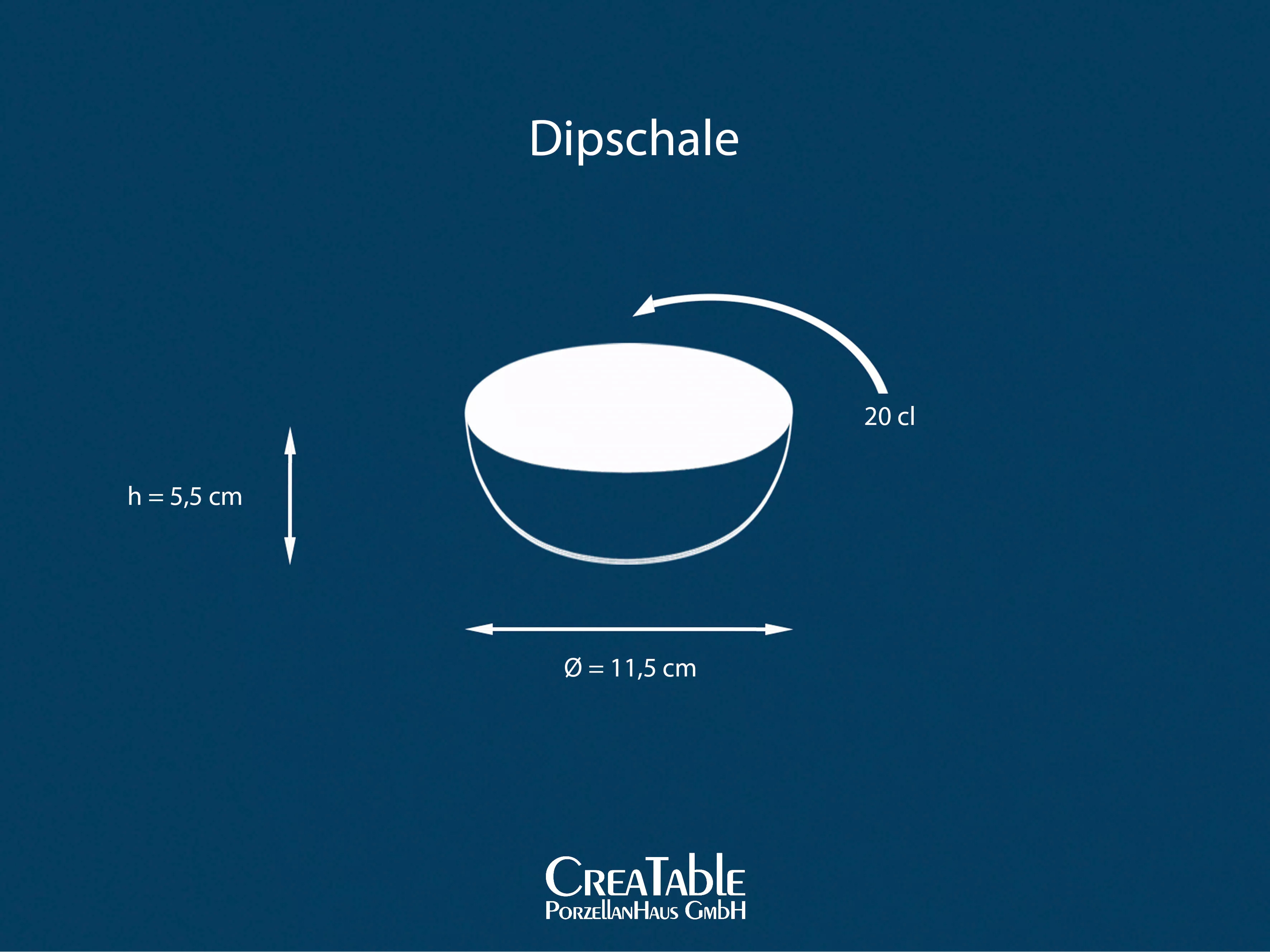 CreaTable Dipschale »NATURE COLLECTION«, 6 tlg., aus Steinzeug, Snackschale günstig online kaufen