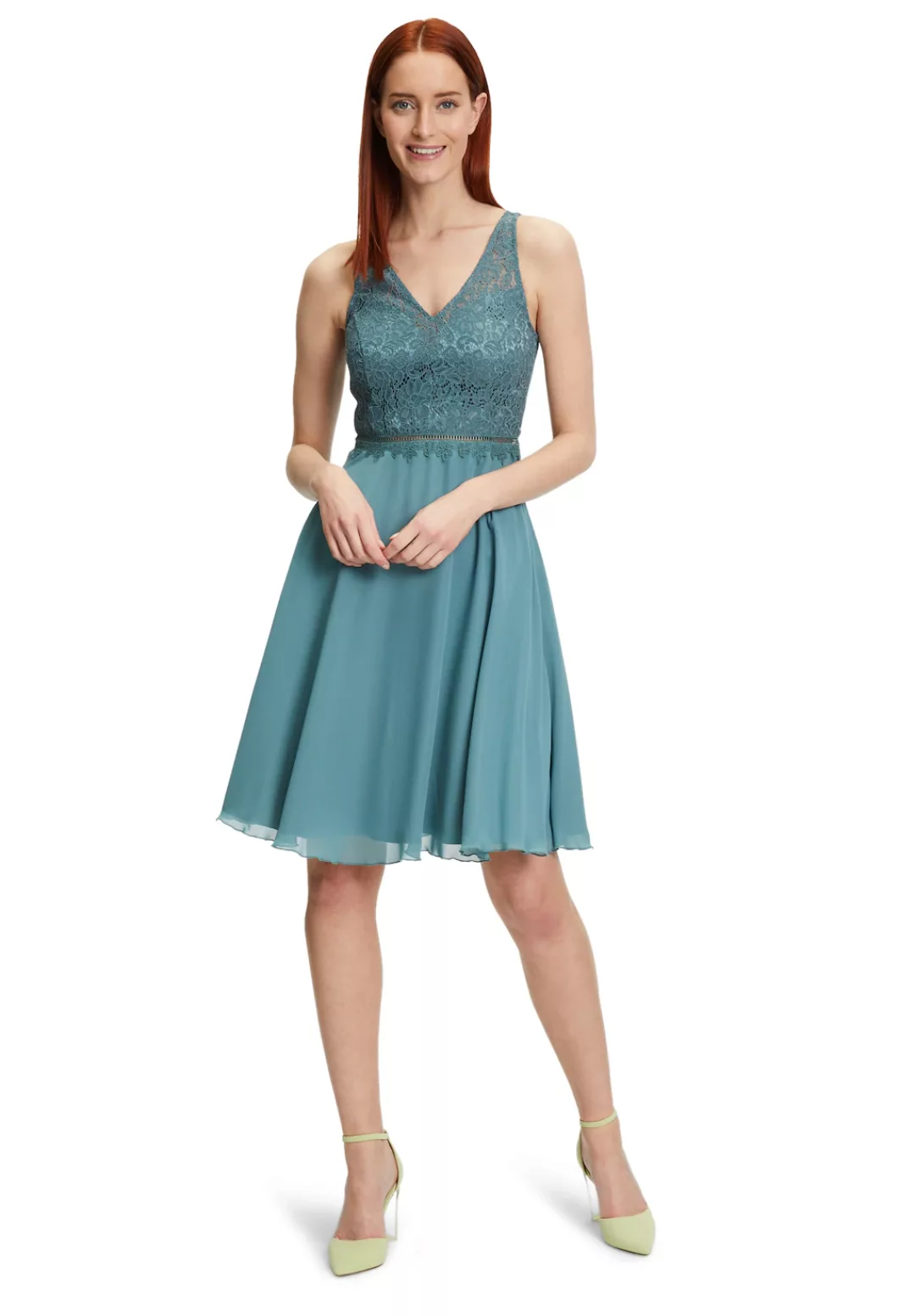 Vera Mont Cocktailkleid "Vera Mont Cocktailkleid mit Spitze", Aufgesteppte günstig online kaufen