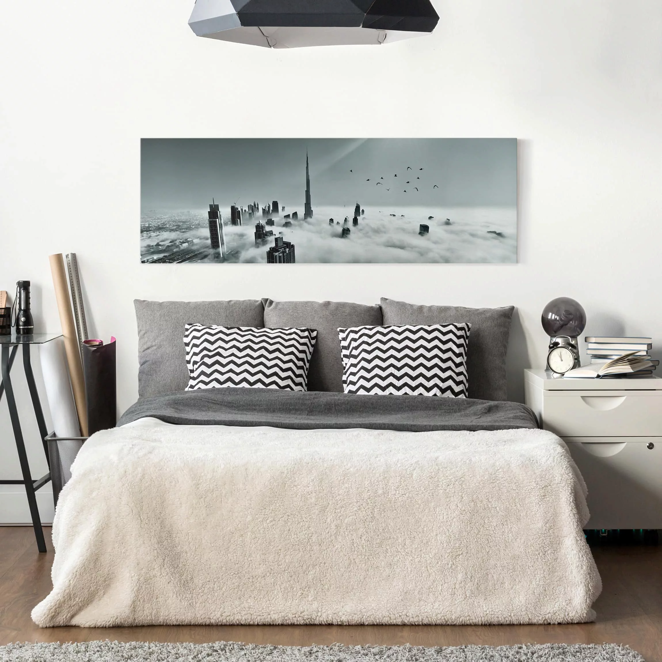 Leinwandbild Architektur & Skyline - Panorama Up and Above günstig online kaufen