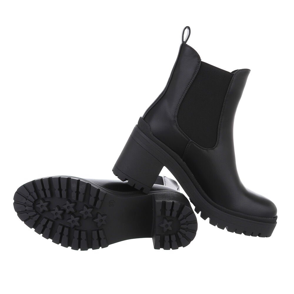 Ital-Design Damen Chelsea Freizeit Plateaustiefelette (84338080) günstig online kaufen