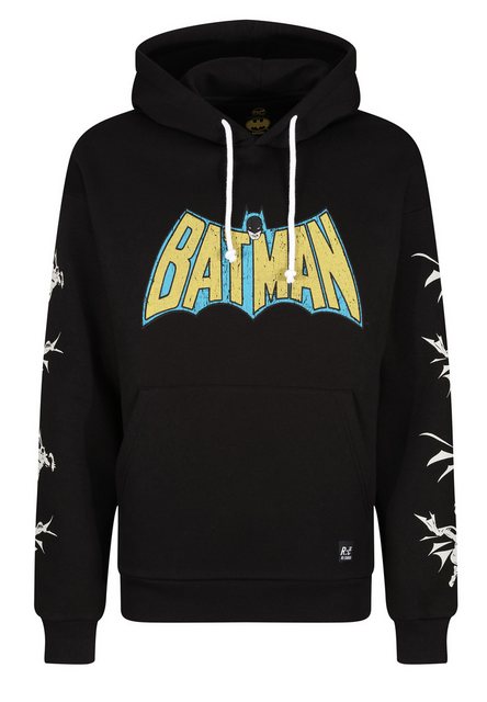 Recovered Hoodie Recovered Batman Classic Logo Hoodie Black XXL günstig online kaufen