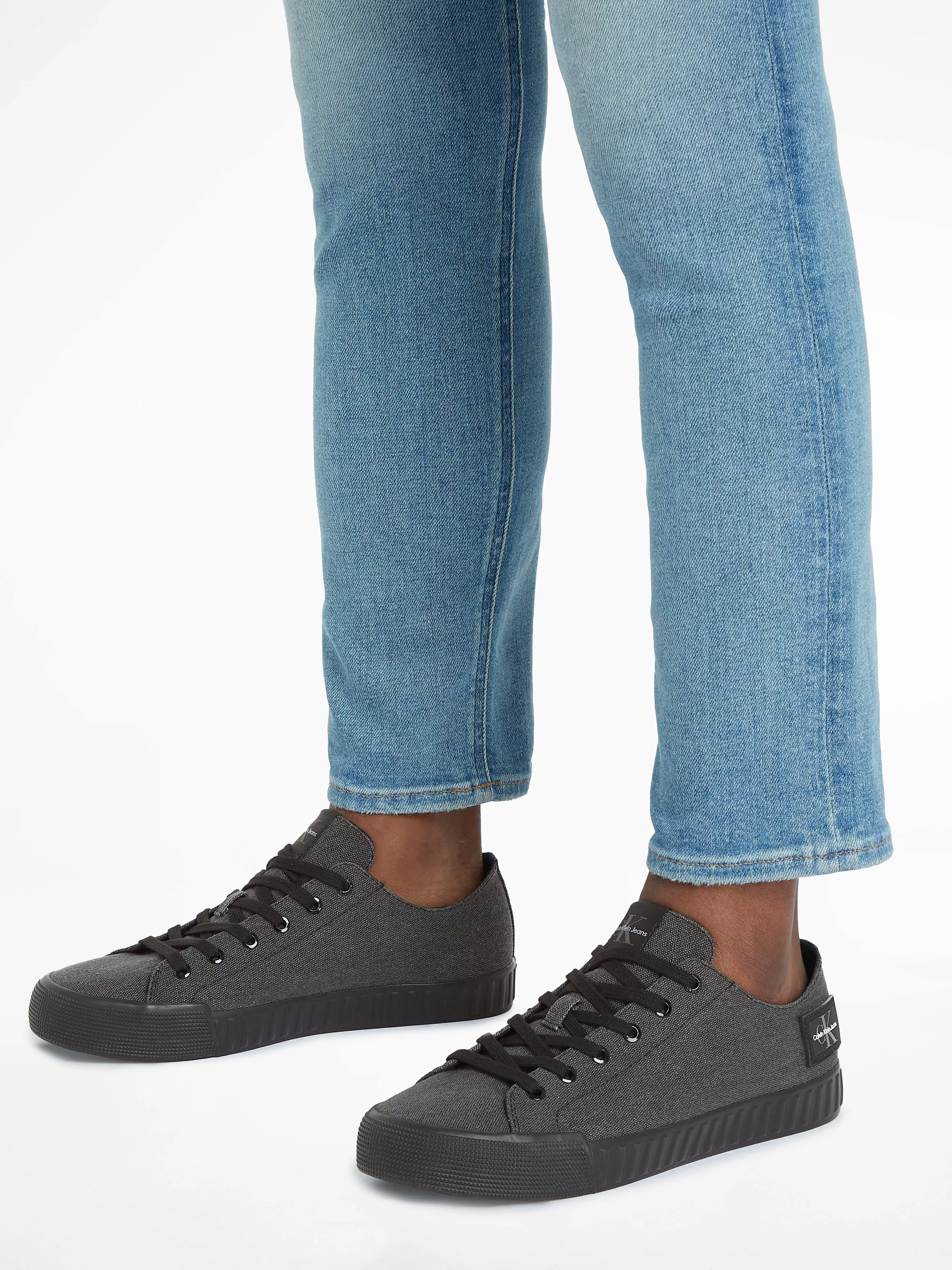 Calvin Klein Jeans Sneaker "SKATER VULC LOW LACEUP CS ML DIF", mit Label an günstig online kaufen