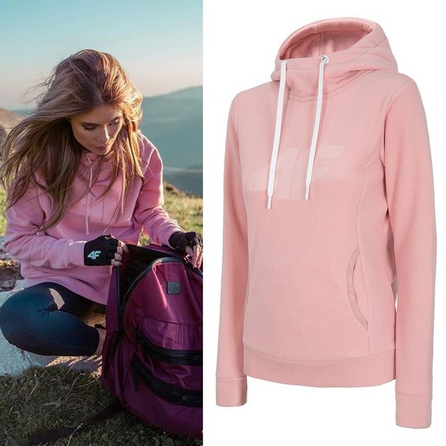 4F Trekkingjacke 4Fwarm - wärmender Damen Thermofleece Pullover günstig online kaufen