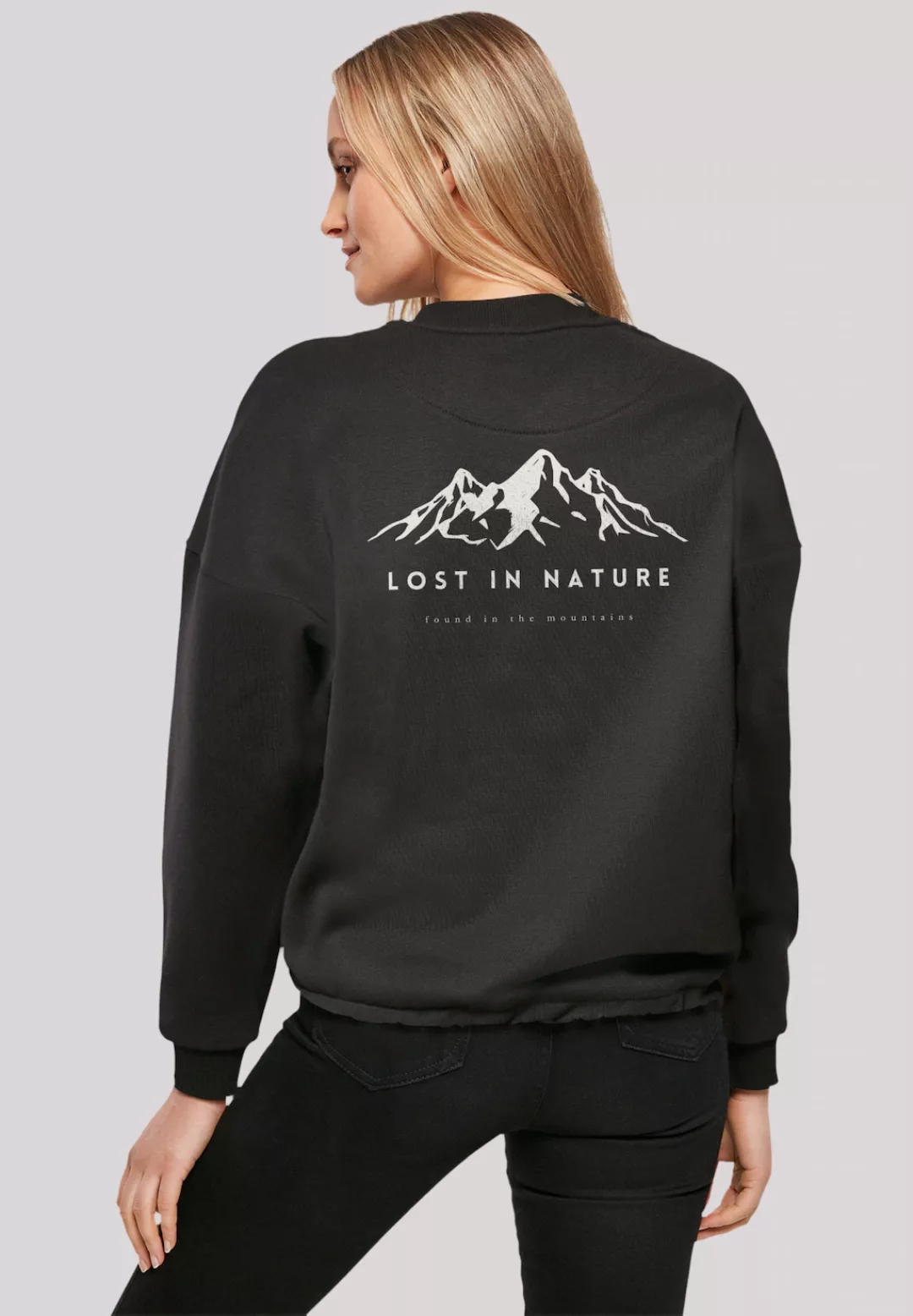 F4NT4STIC Sweatshirt "Lost in nature", Print günstig online kaufen