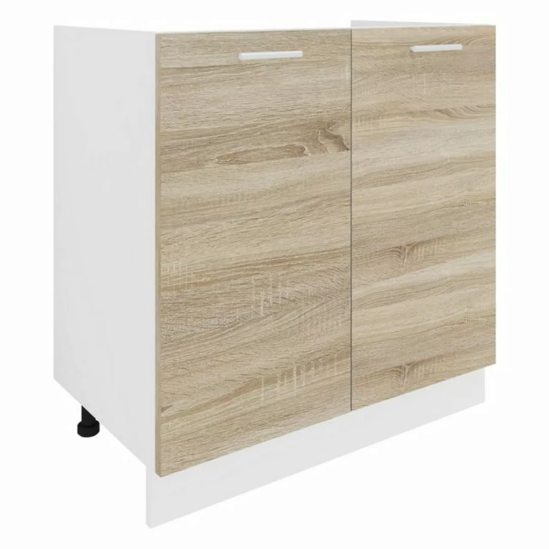 VCM Unterschrank Spülunterschrank Breite 80 cm Spülenschrank Esilo günstig online kaufen