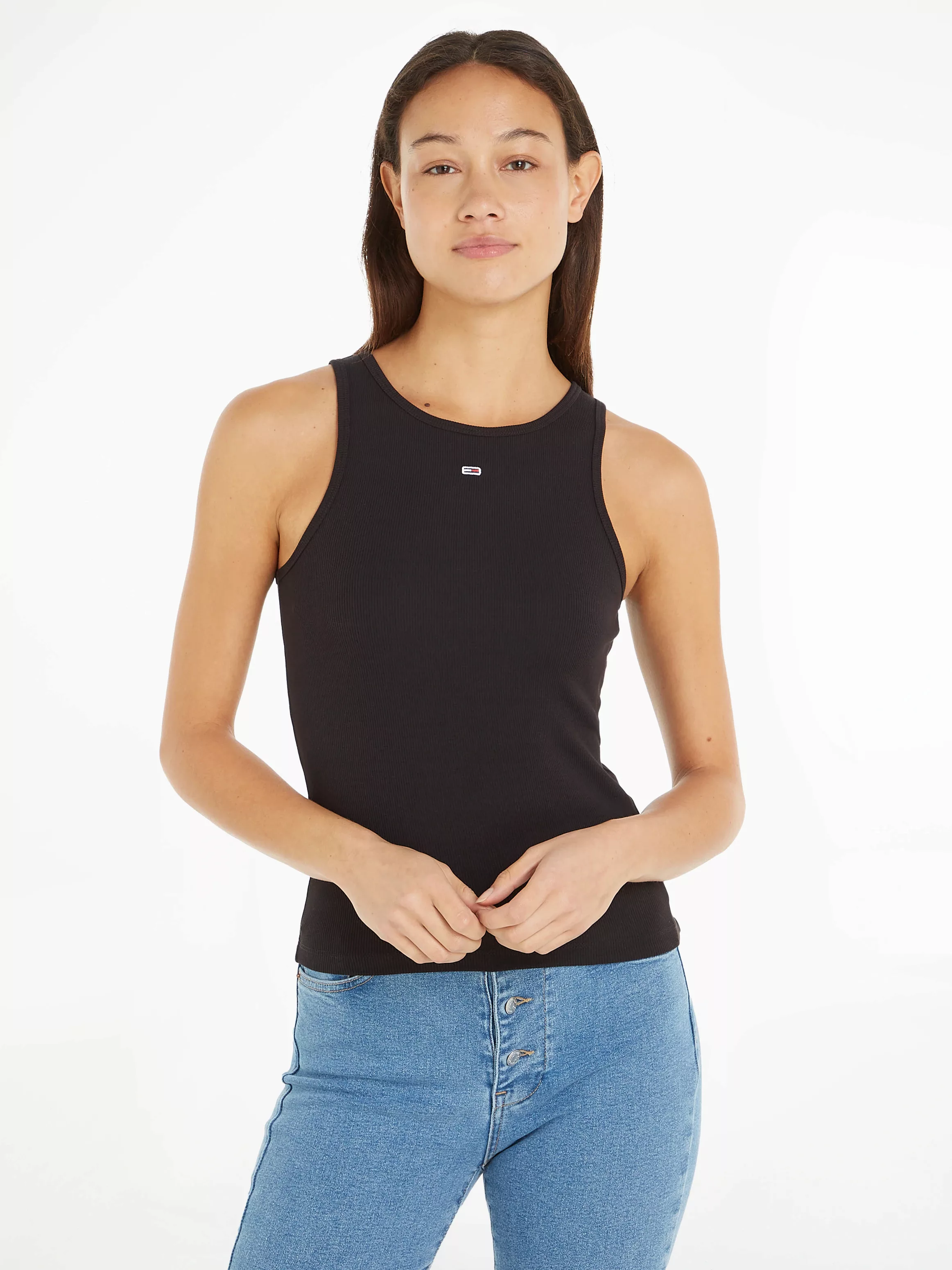 Tommy Jeans Tanktop "TJW ESSENTIAL RIB TANK", in Rippoptik günstig online kaufen