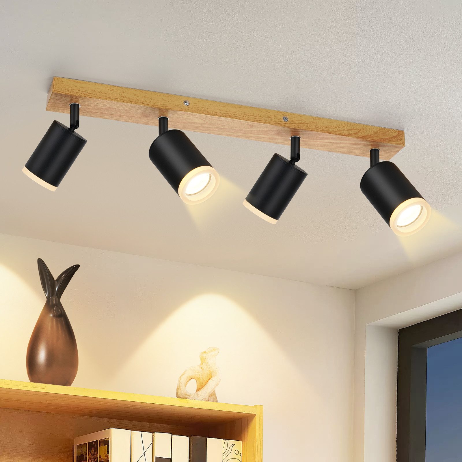ZMH LED Deckenstrahler 2/3/4 Flammig GU10 günstig online kaufen