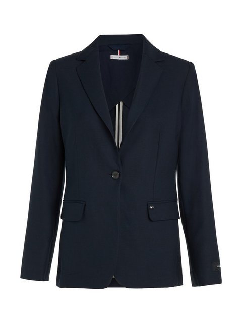 Tommy Hilfiger Kurzblazer REGULAR SB BLAZER mit Logostickerei günstig online kaufen