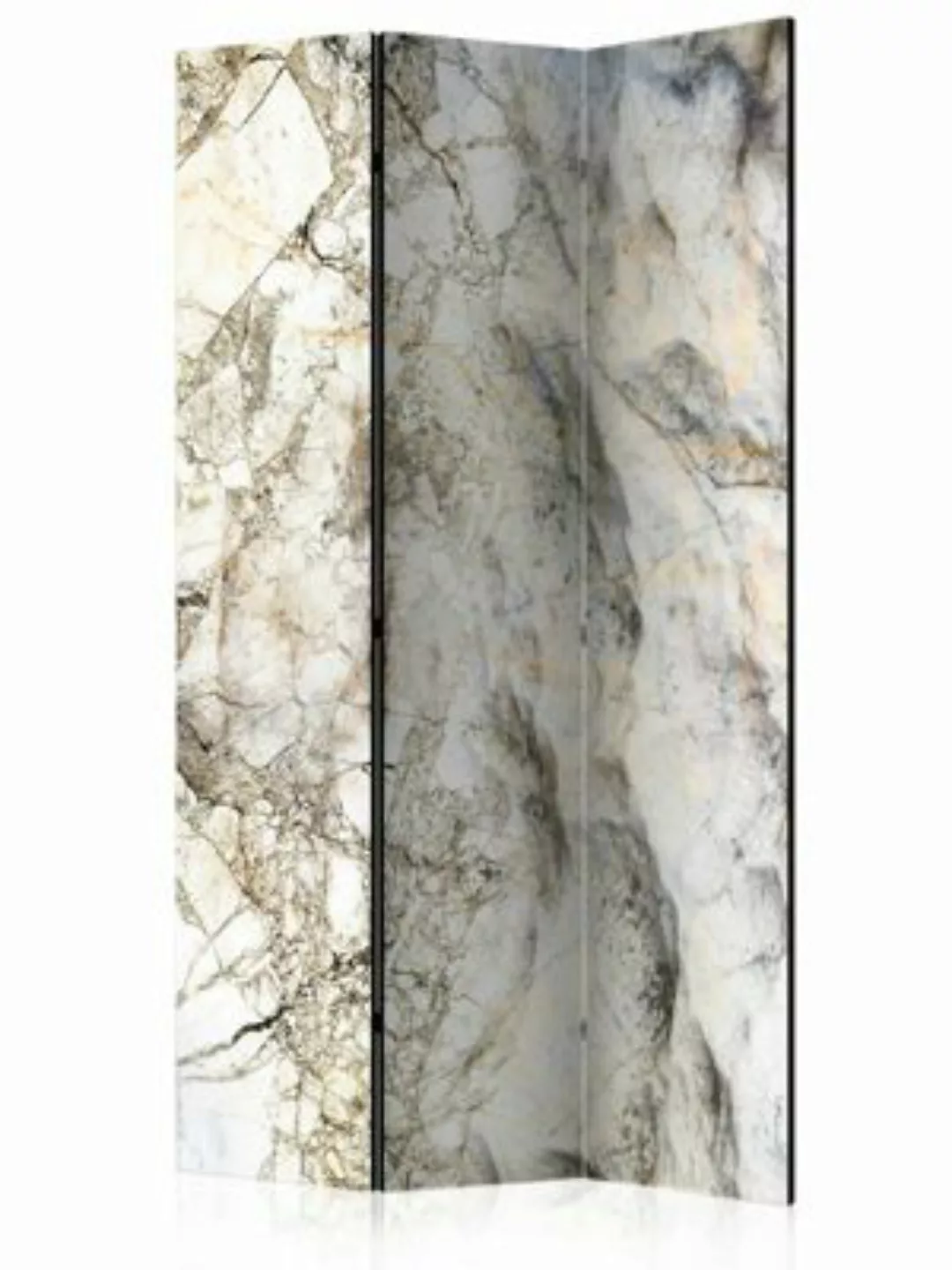 artgeist Paravent Marble Mystery [Room Dividers] beige/braun Gr. 135 x 172 günstig online kaufen