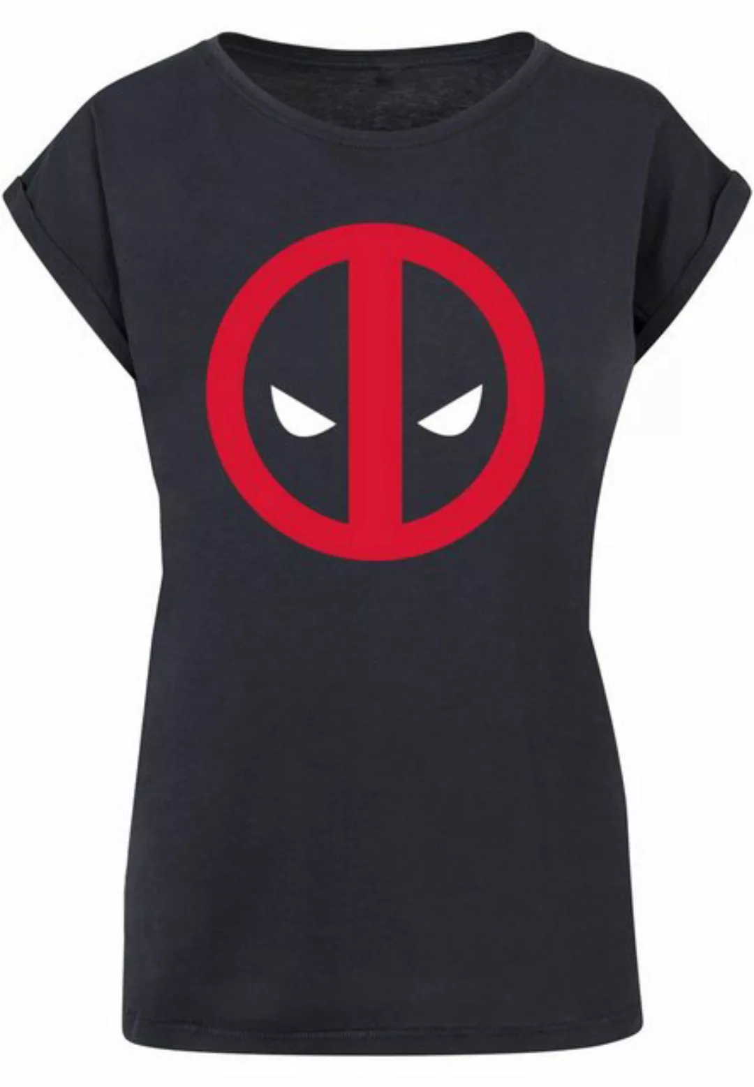 ABSOLUTE CULT T-Shirt ABSOLUTE CULT Damen Ladies Deadpool - Large Clean Log günstig online kaufen