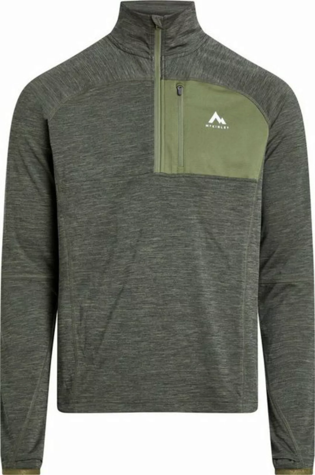 McKINLEY Rollkragenpullover Ux.-Langarmshirt Tampo ux MELANGE/OLIVE günstig online kaufen