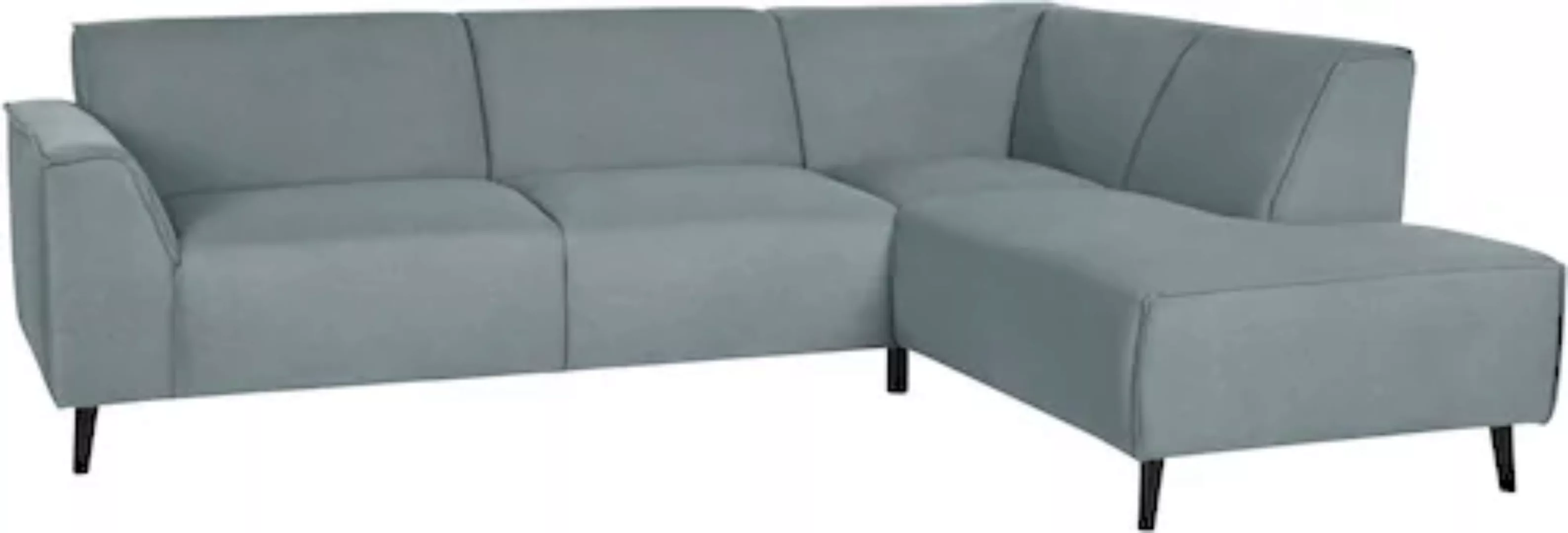 DOMO collection Ecksofa »Amora L-Form«, mit Federkern günstig online kaufen