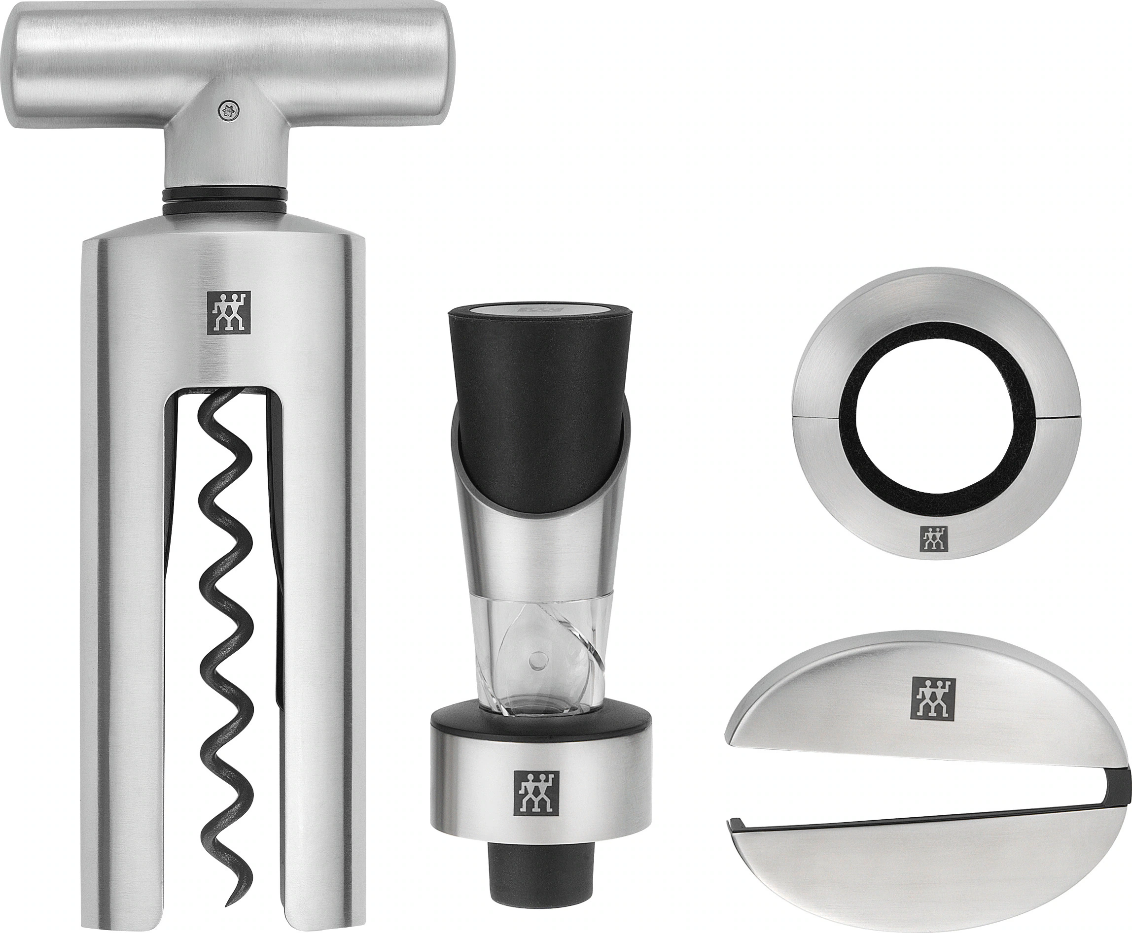 Zwilling Weinflaschenöffner »Sommelier«, (Set, 4 tlg., Folienschneider, Kor günstig online kaufen